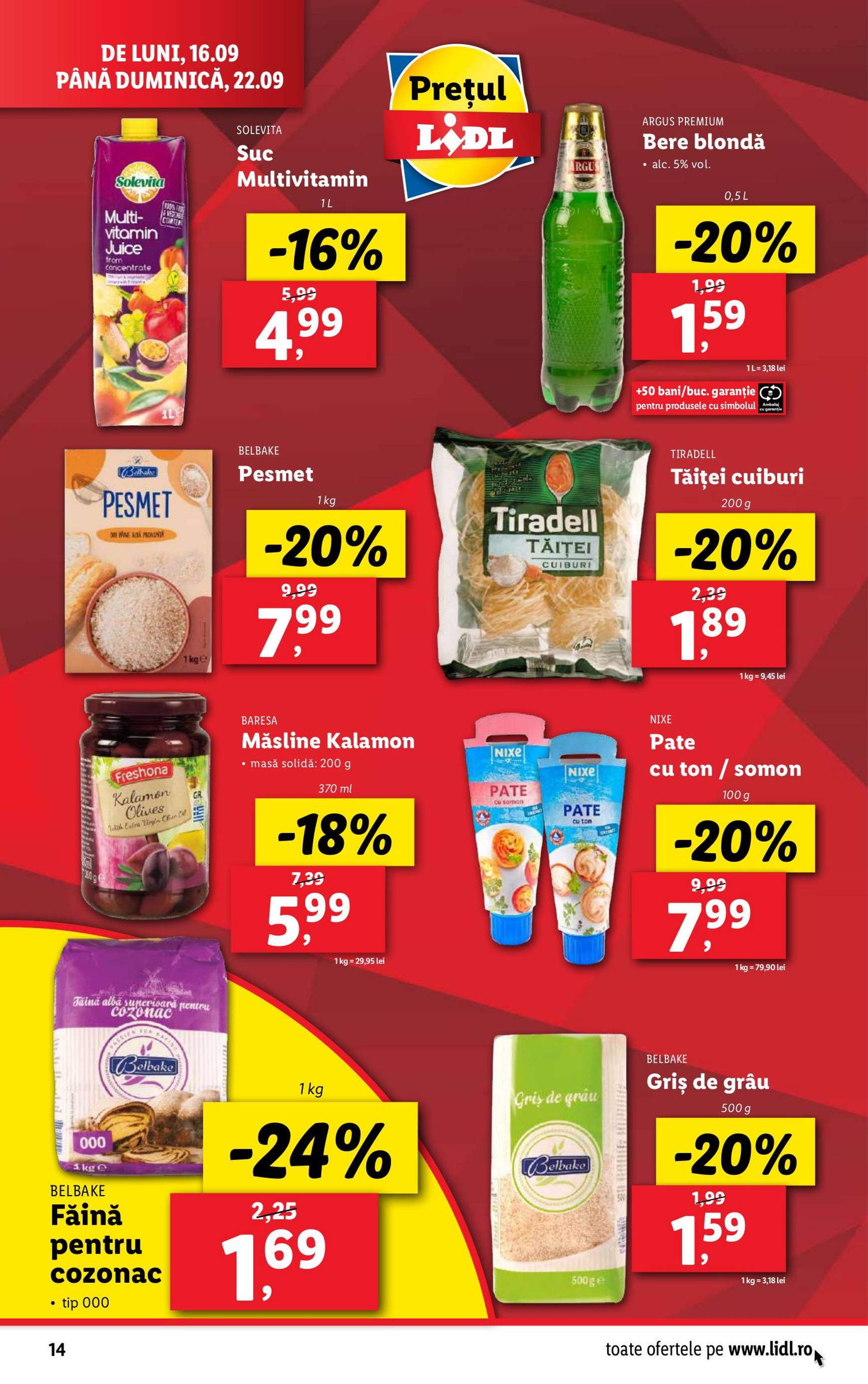 lidl - Catalog nou Lidl 16.09. - 22.09. - page: 14