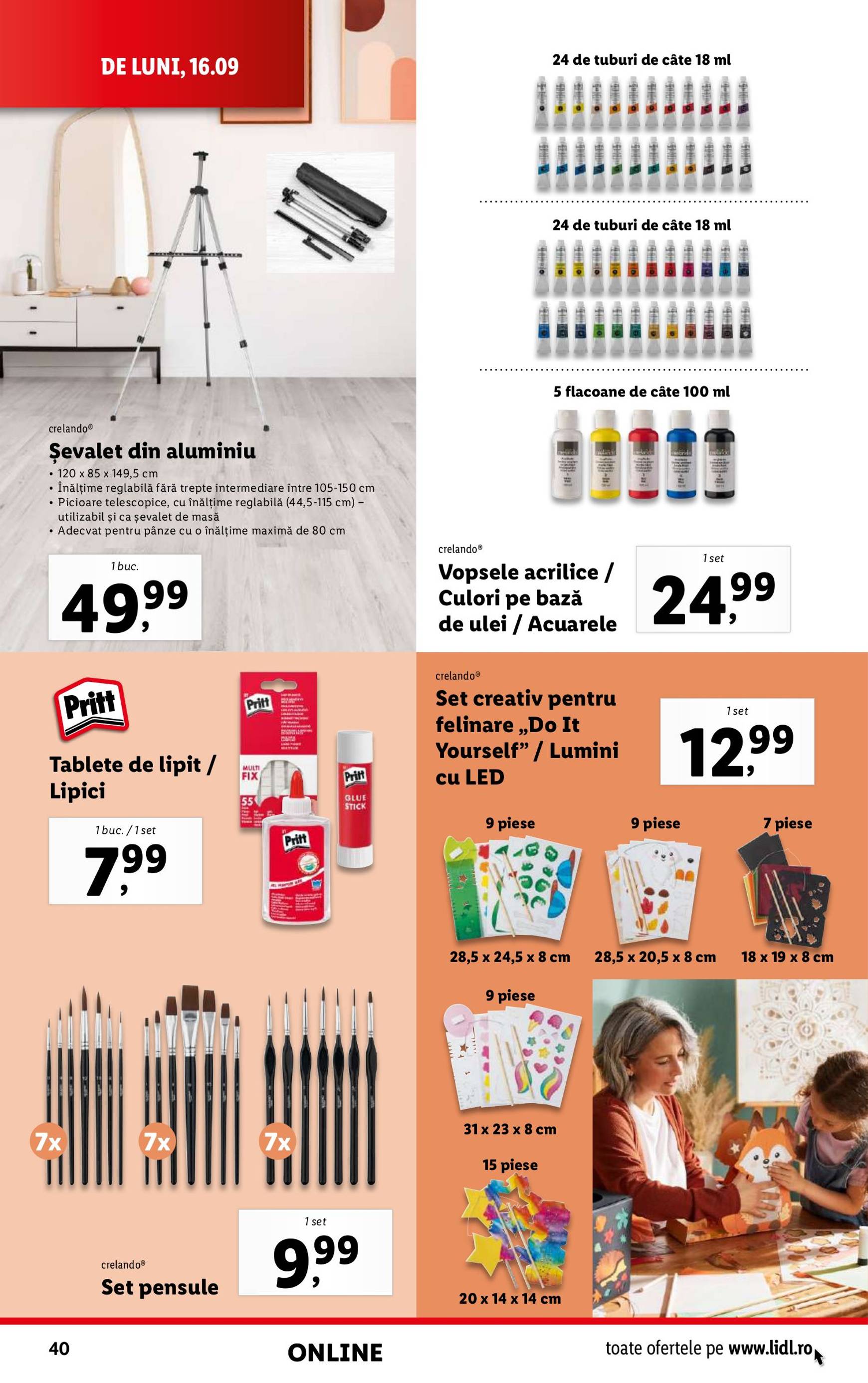 lidl - Catalog nou Lidl 16.09. - 22.09. - page: 40