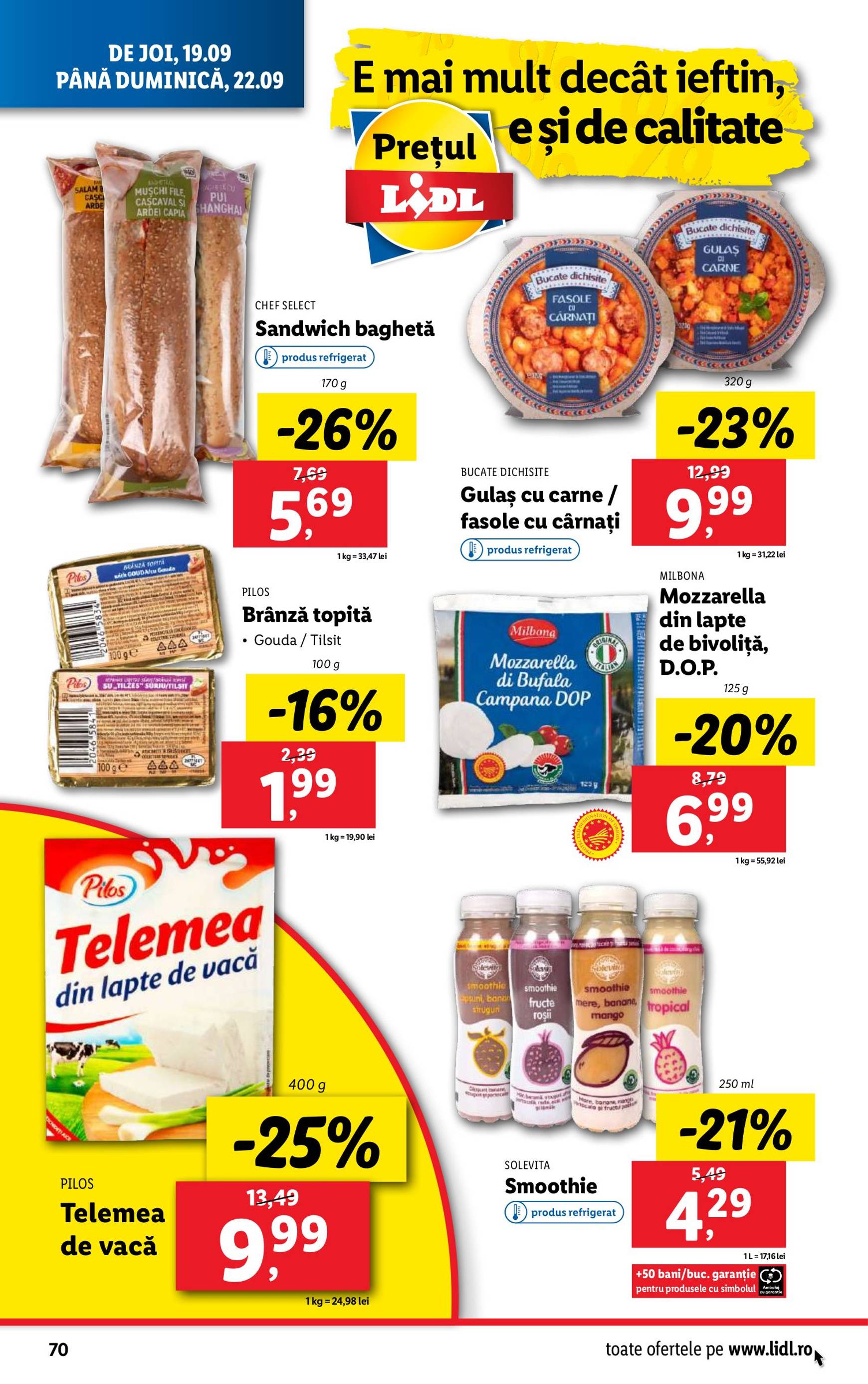 lidl - Catalog nou Lidl 16.09. - 22.09. - page: 70