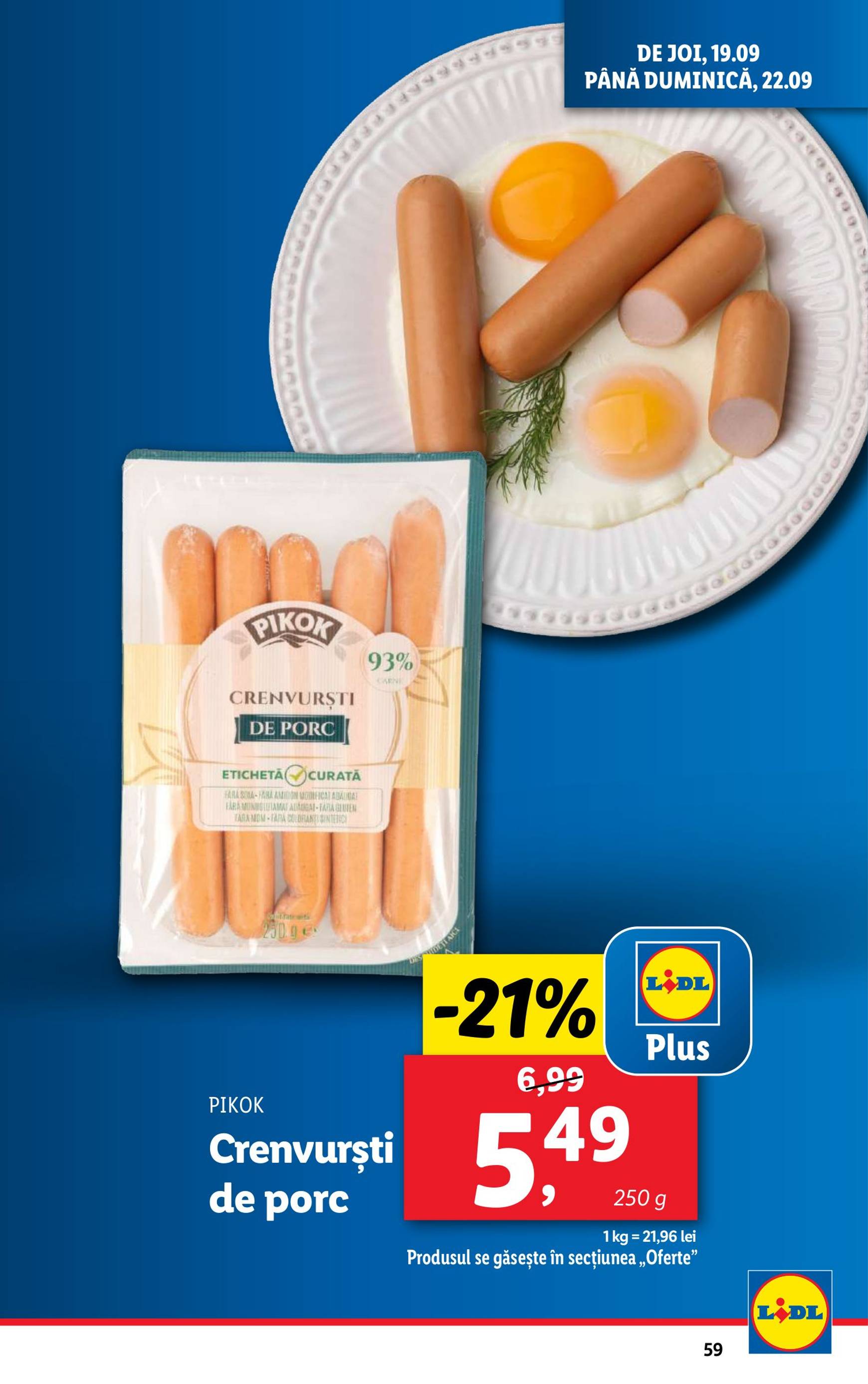 lidl - Catalog nou Lidl 16.09. - 22.09. - page: 59