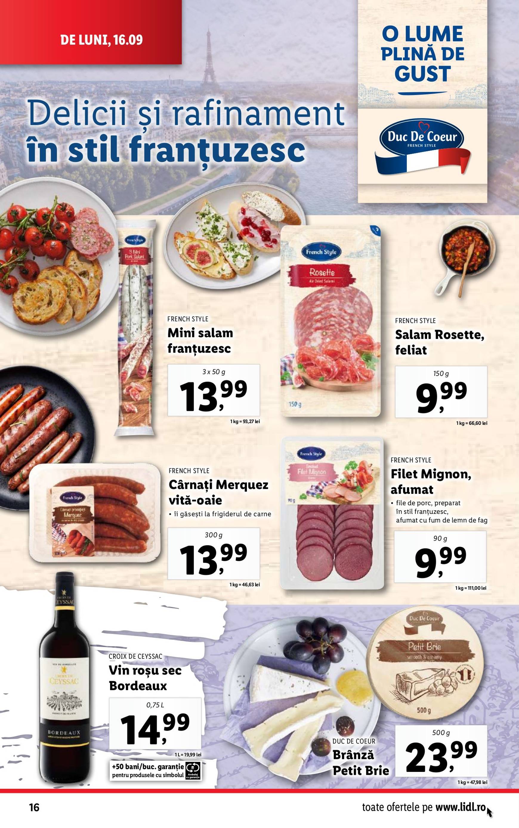 lidl - Catalog nou Lidl 16.09. - 22.09. - page: 16