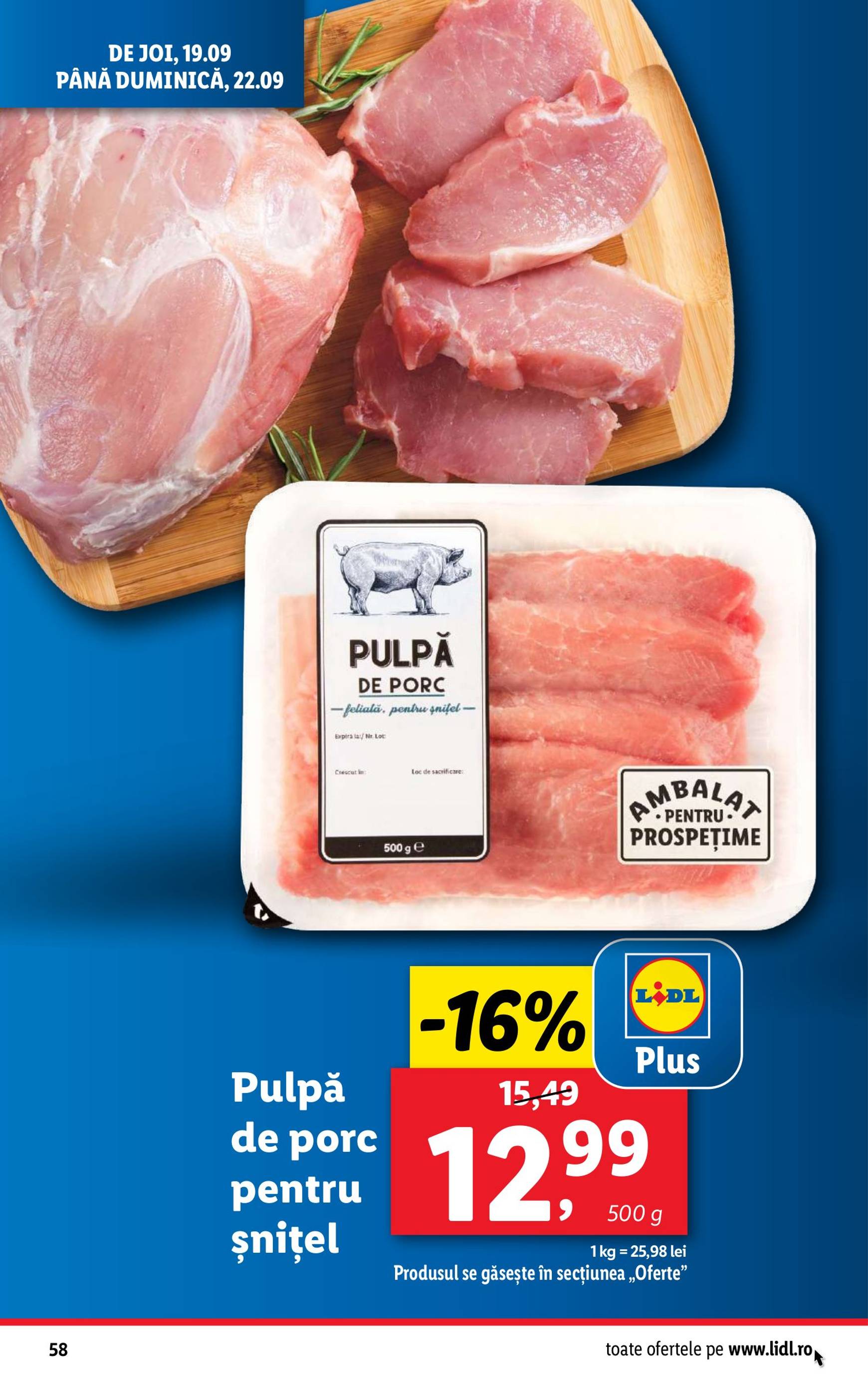 lidl - Catalog nou Lidl 16.09. - 22.09. - page: 58