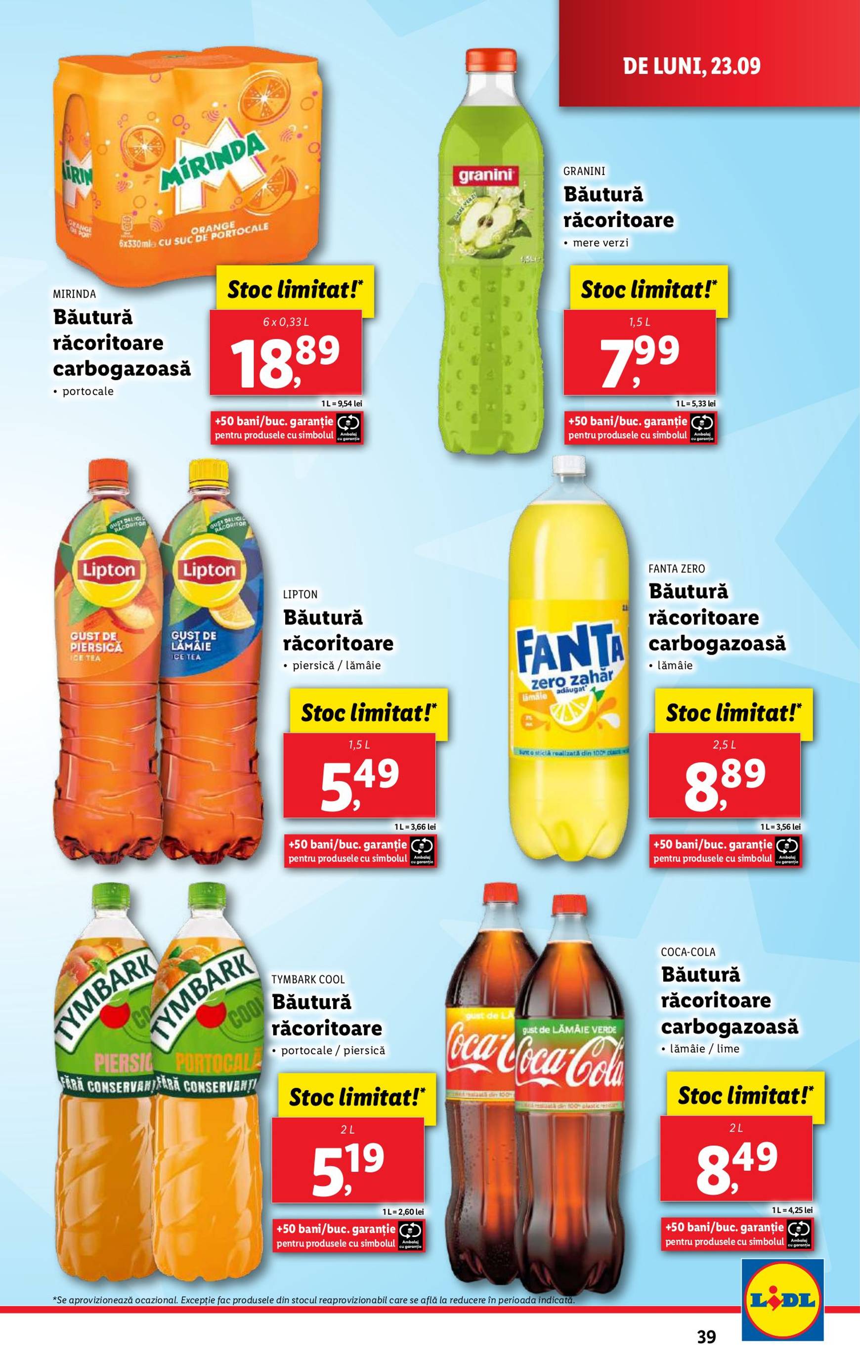 lidl - Catalog nou Lidl 23.09. - 29.09. - page: 39