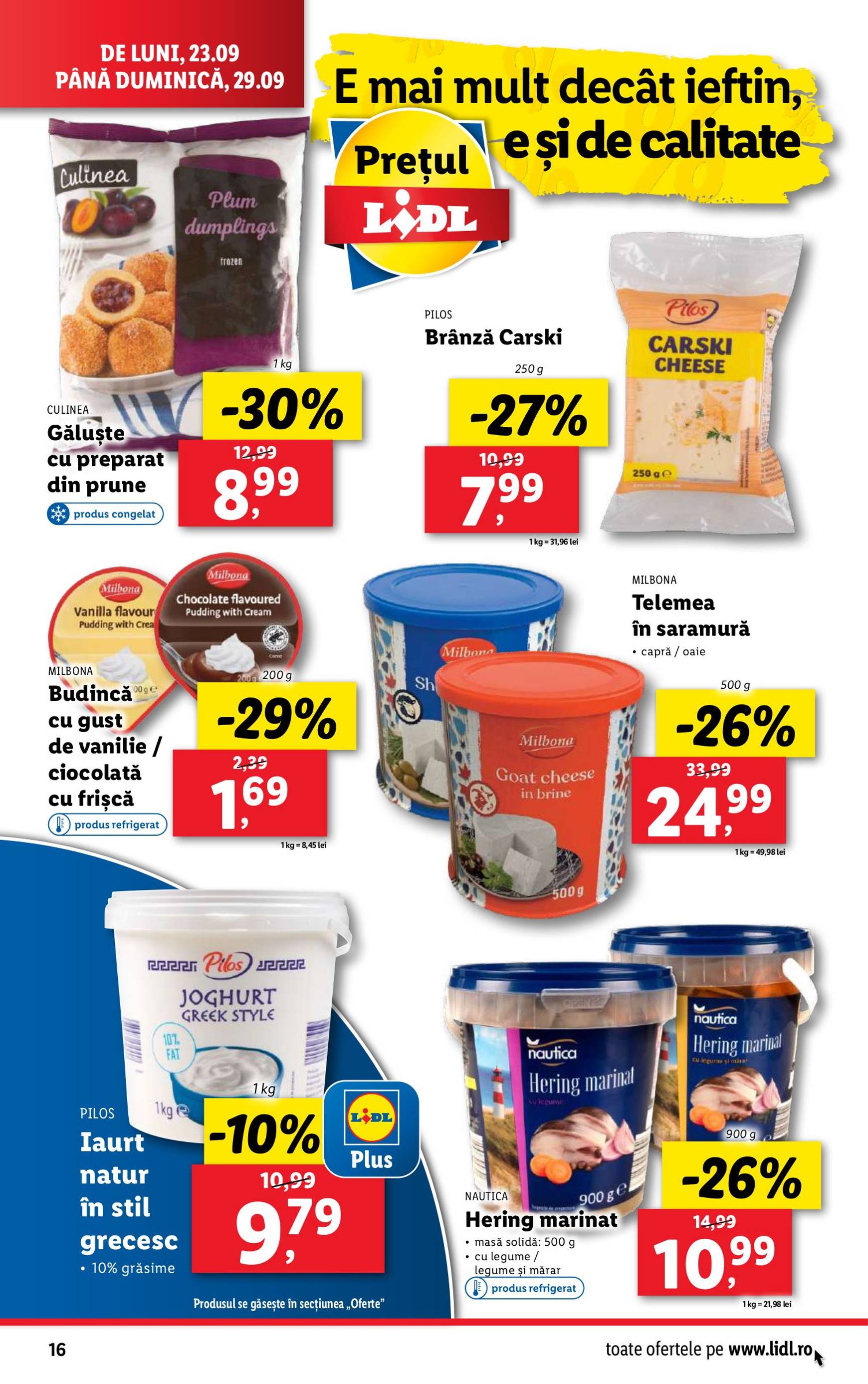 lidl - Catalog nou Lidl 23.09. - 29.09. - page: 16