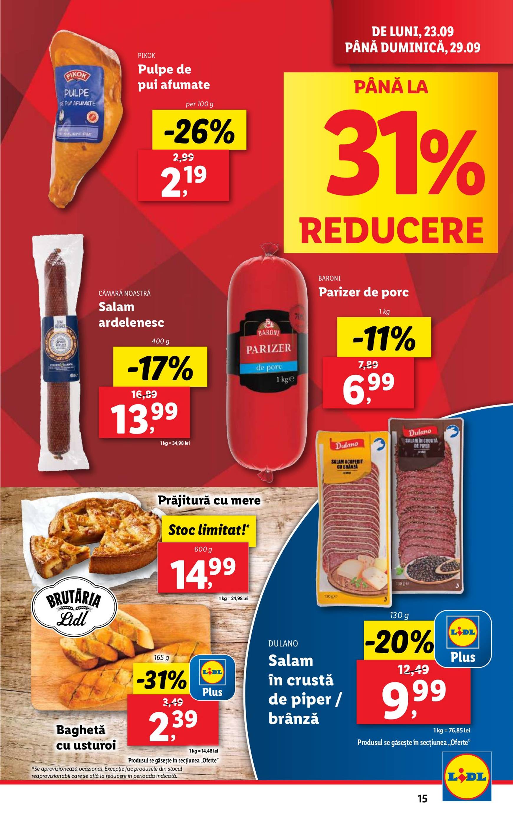 lidl - Catalog nou Lidl 23.09. - 29.09. - page: 15