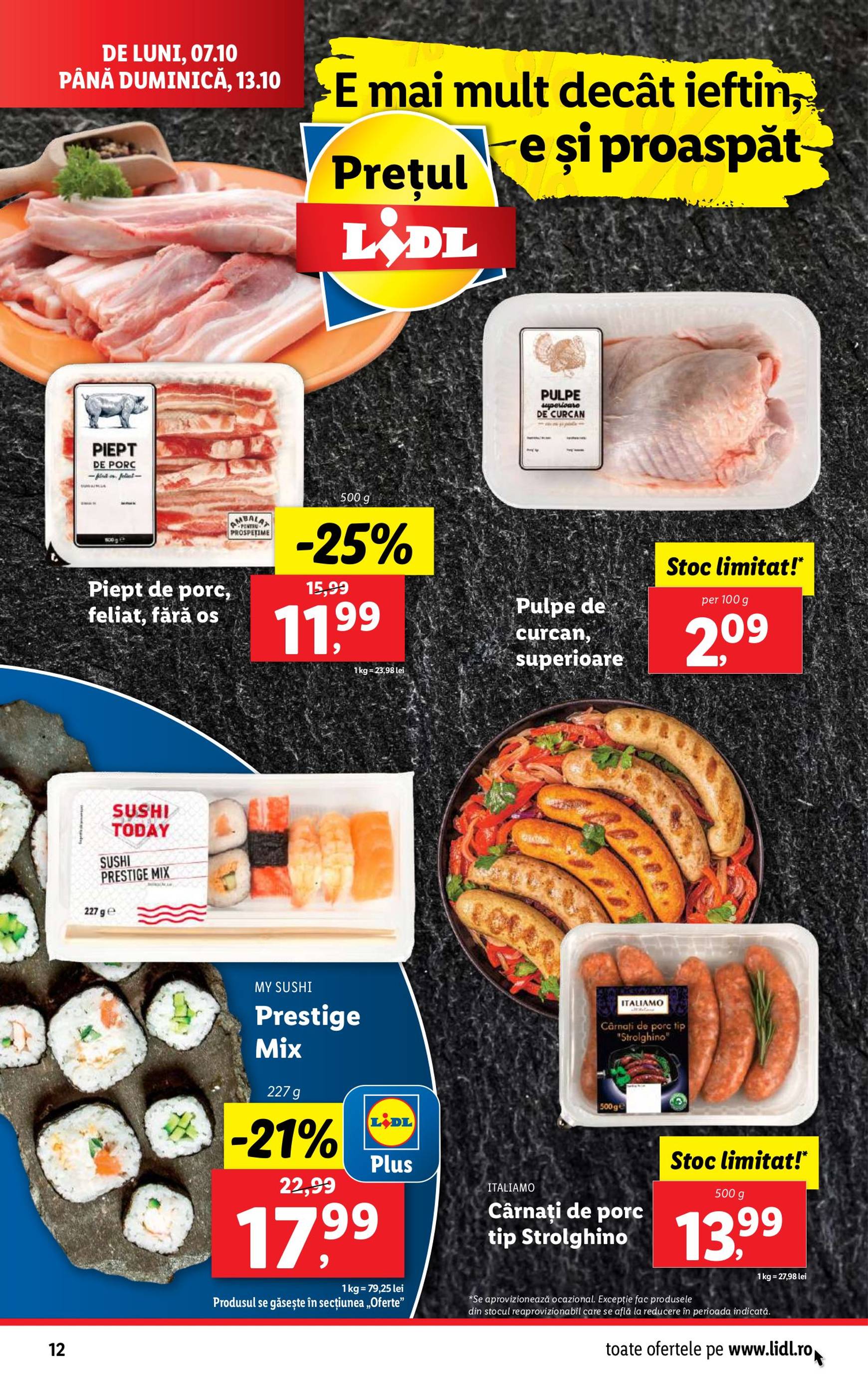 lidl - Catalog nou Lidl 07.10. - 13.10. - page: 12