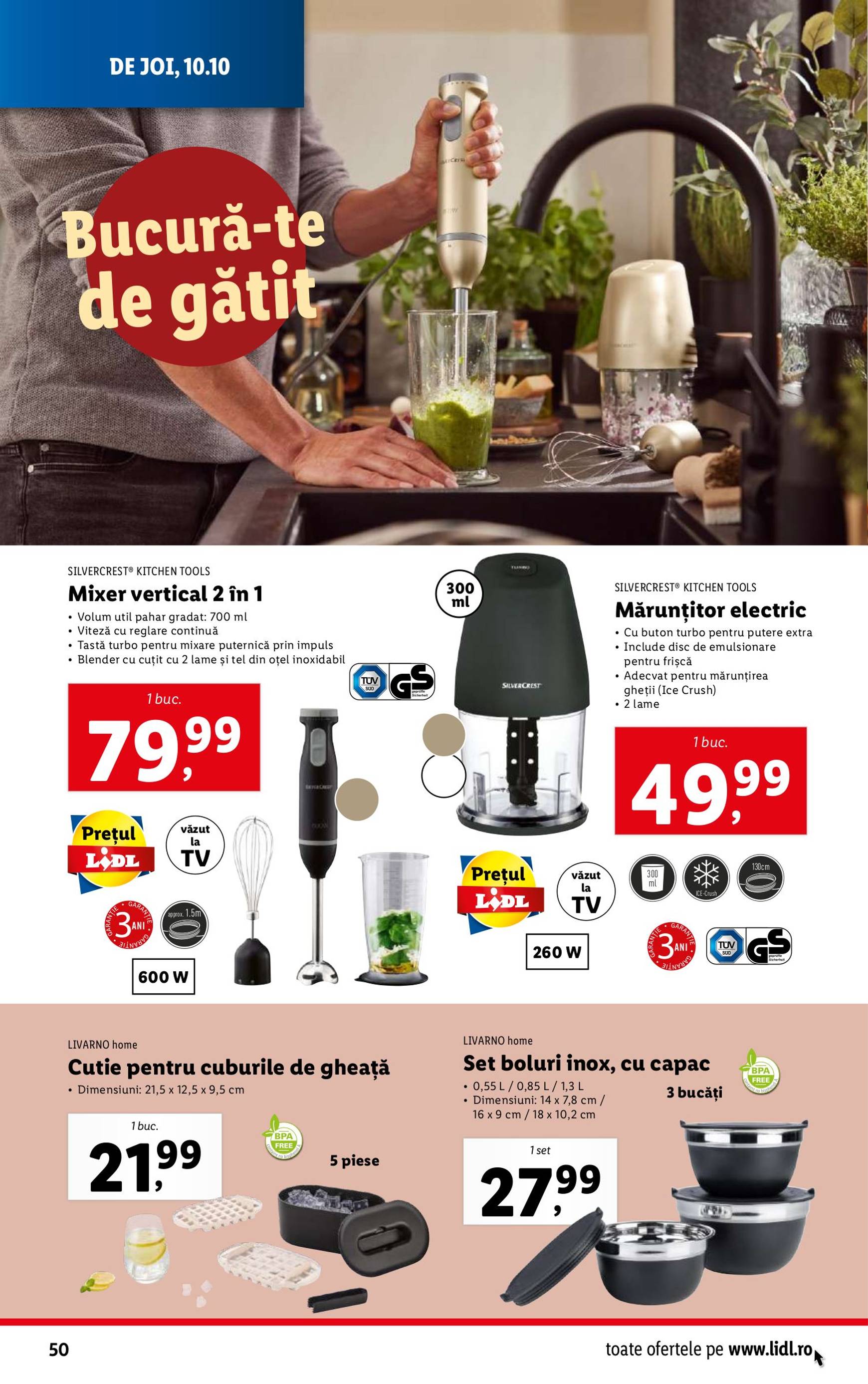 lidl - Catalog nou Lidl 07.10. - 13.10. - page: 50