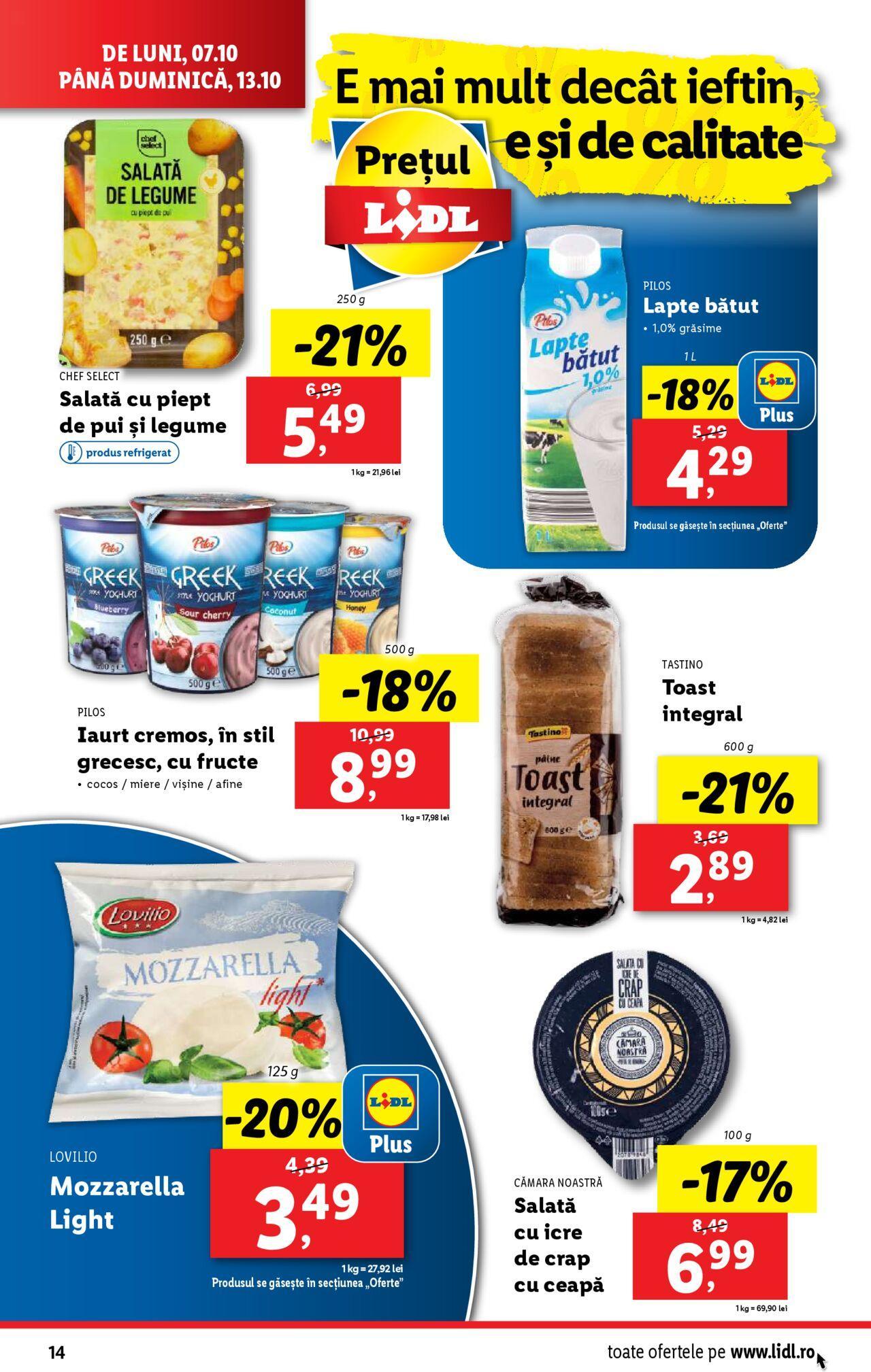 lidl - Catalog LIDL 07.10.2024 - 13.10.2024 - page: 14