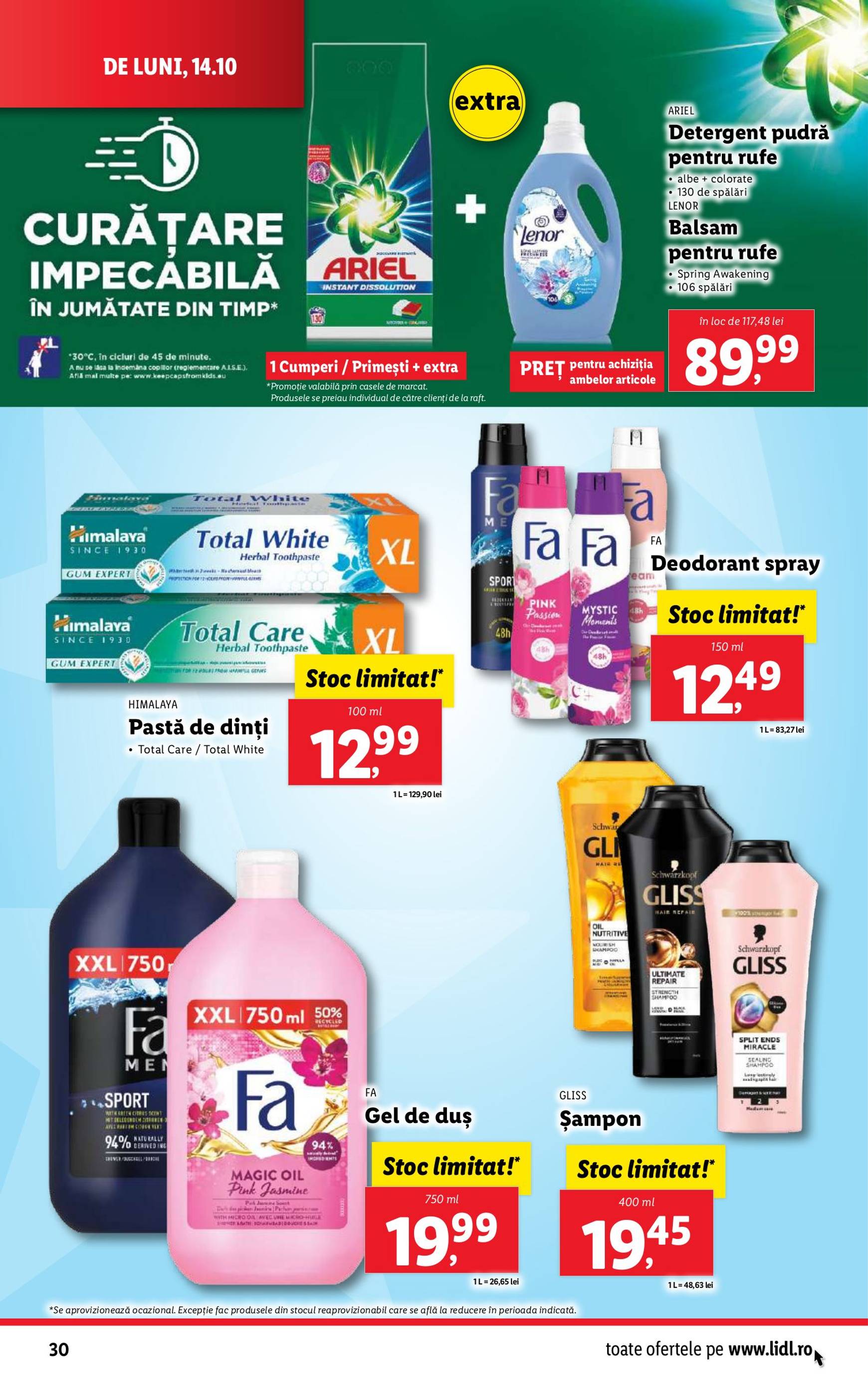 lidl - Catalog Lidl valabil din 14.10. - 20.10. - page: 30