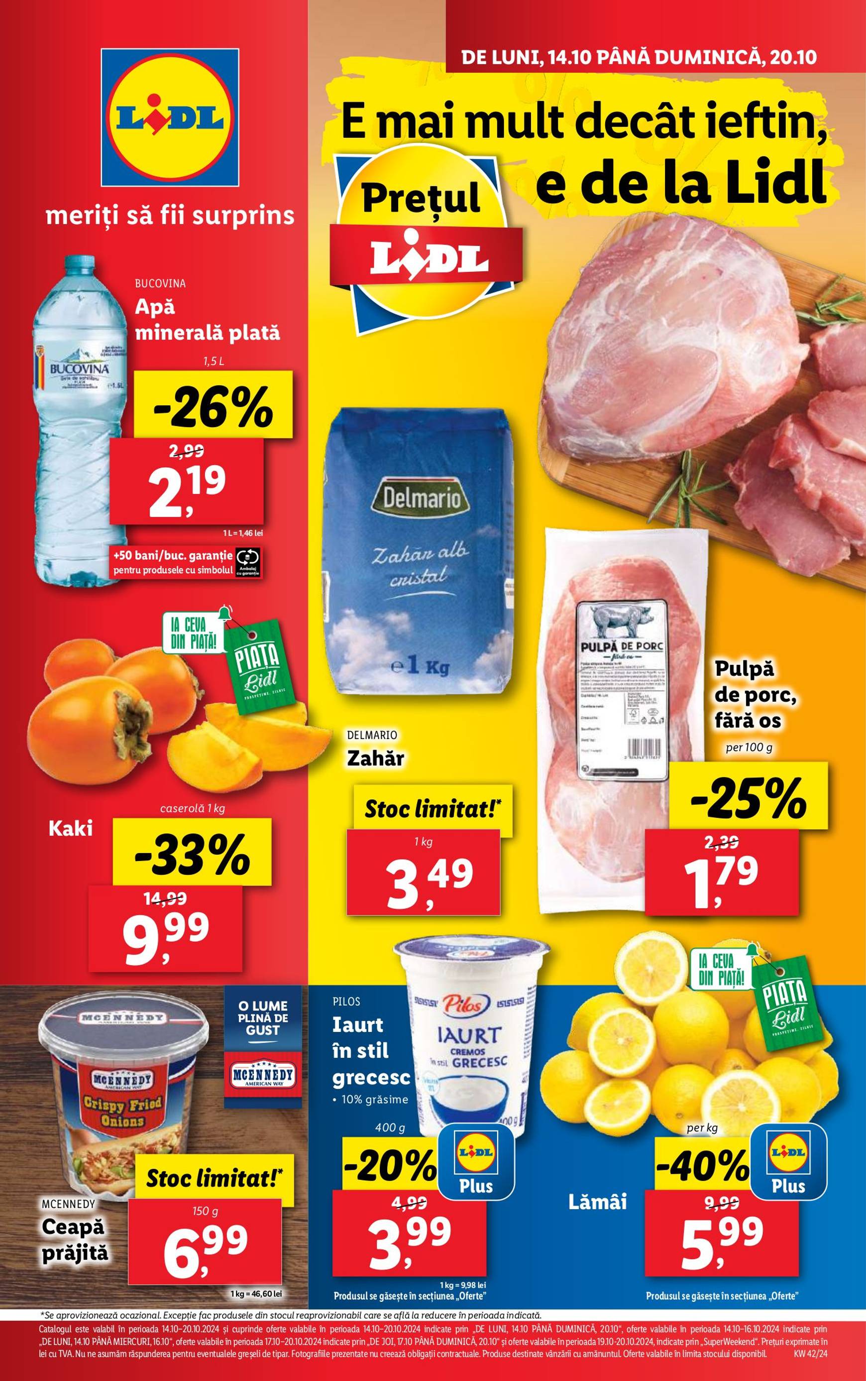 lidl - Catalog Lidl valabil din 14.10. - 20.10. - page: 1