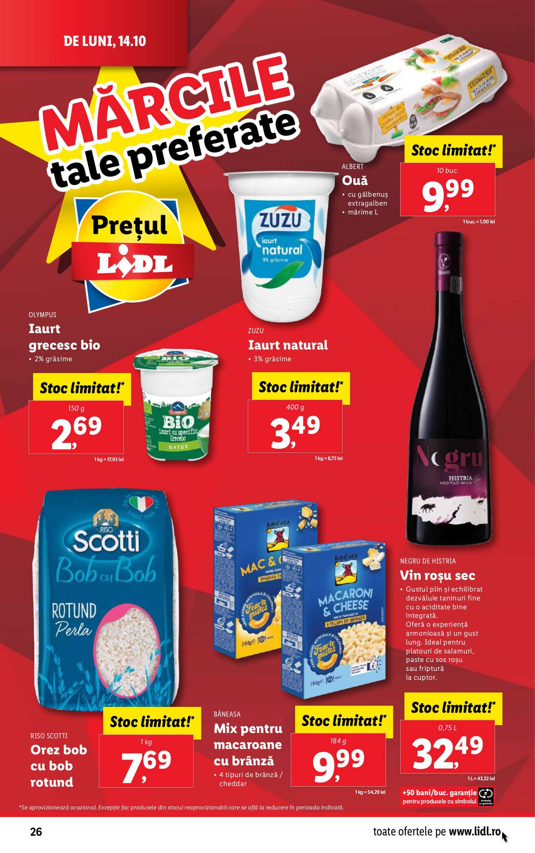 lidl - Catalog Lidl valabil din 14.10. - 20.10. - page: 26