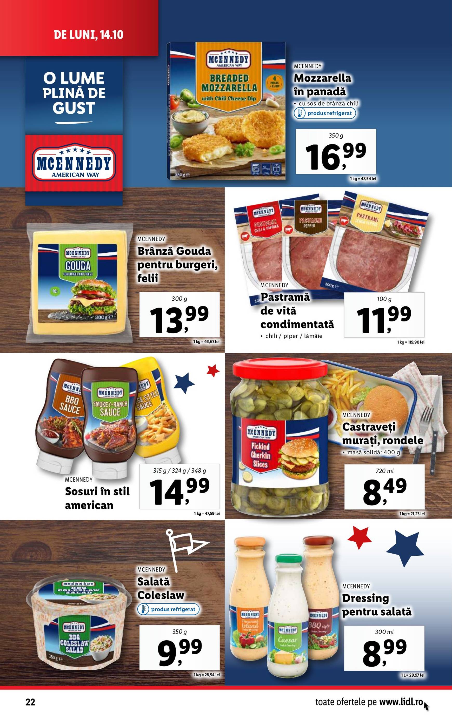 lidl - Catalog Lidl valabil din 14.10. - 20.10. - page: 22