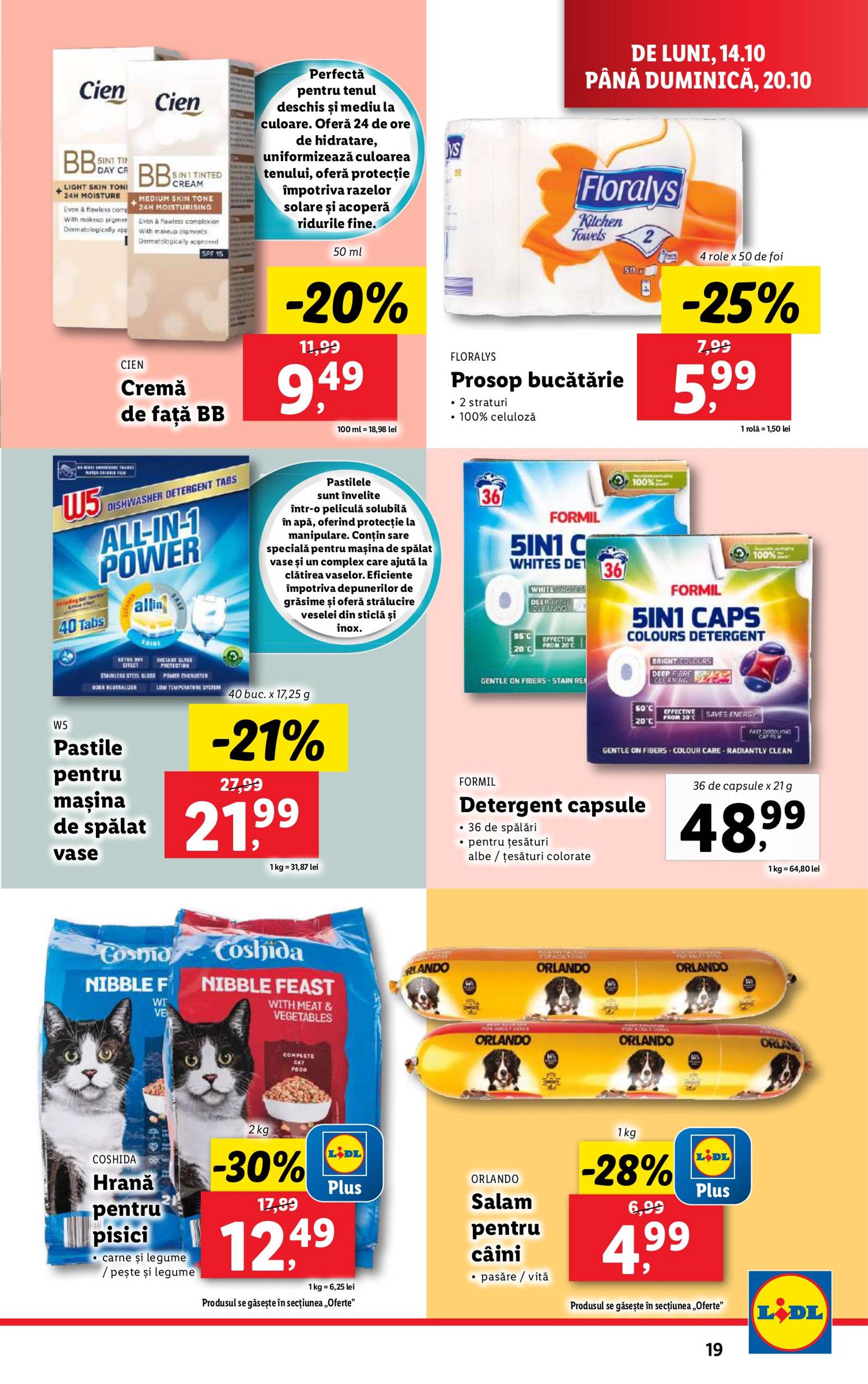 lidl - Catalog Lidl valabil din 14.10. - 20.10. - page: 19