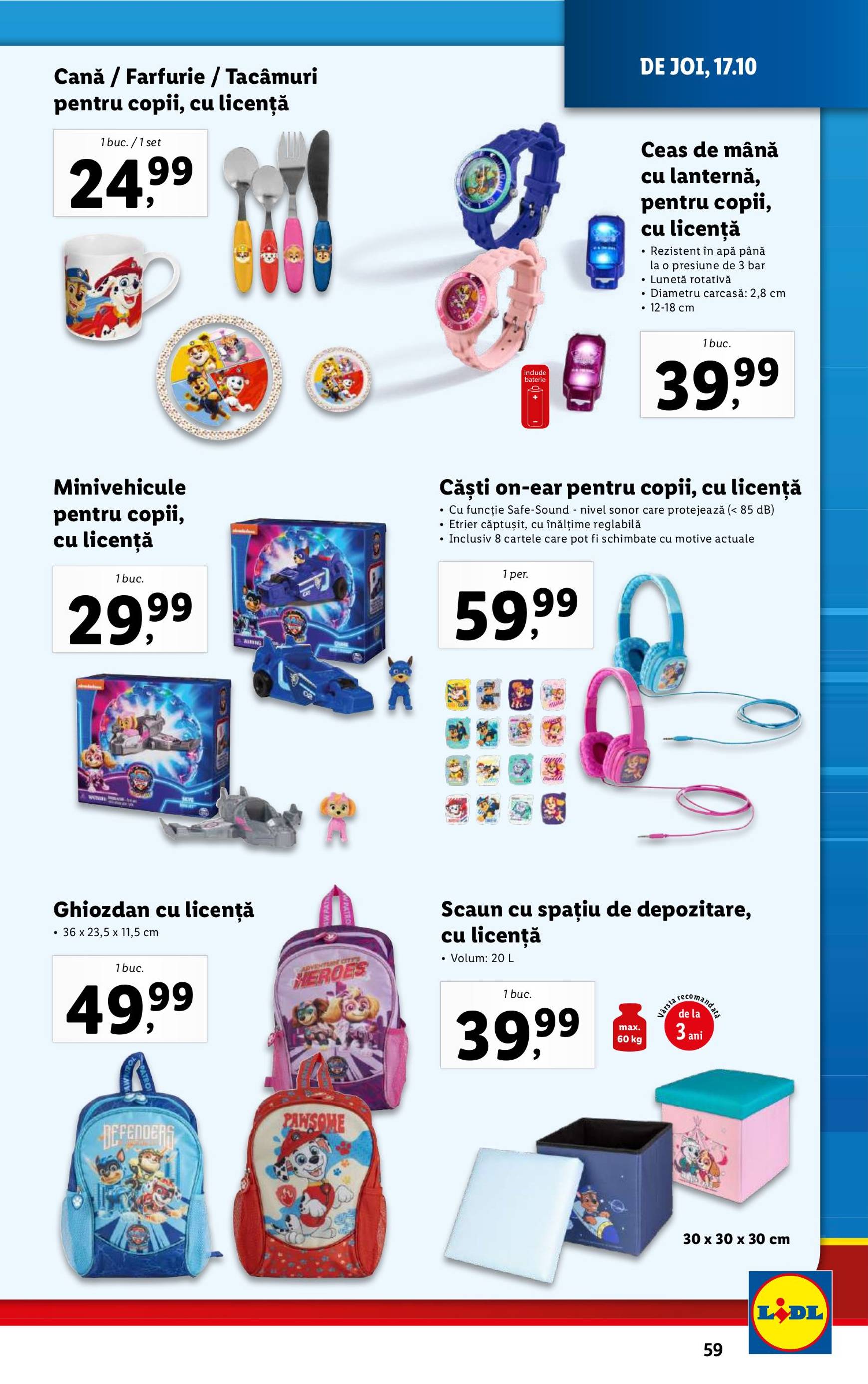 lidl - Catalog Lidl valabil din 14.10. - 20.10. - page: 59