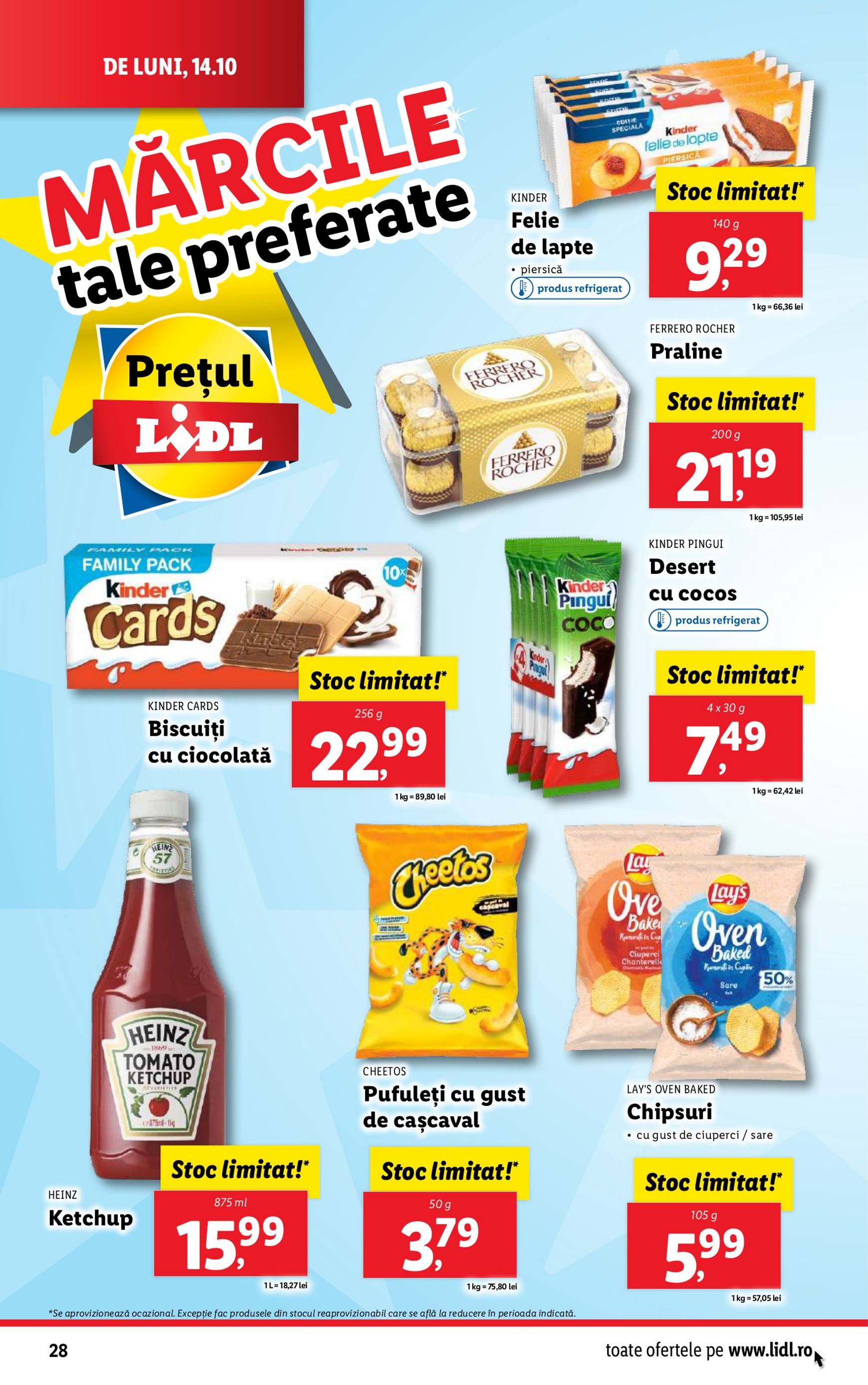 lidl - Catalog Lidl valabil din 14.10. - 20.10. - page: 28