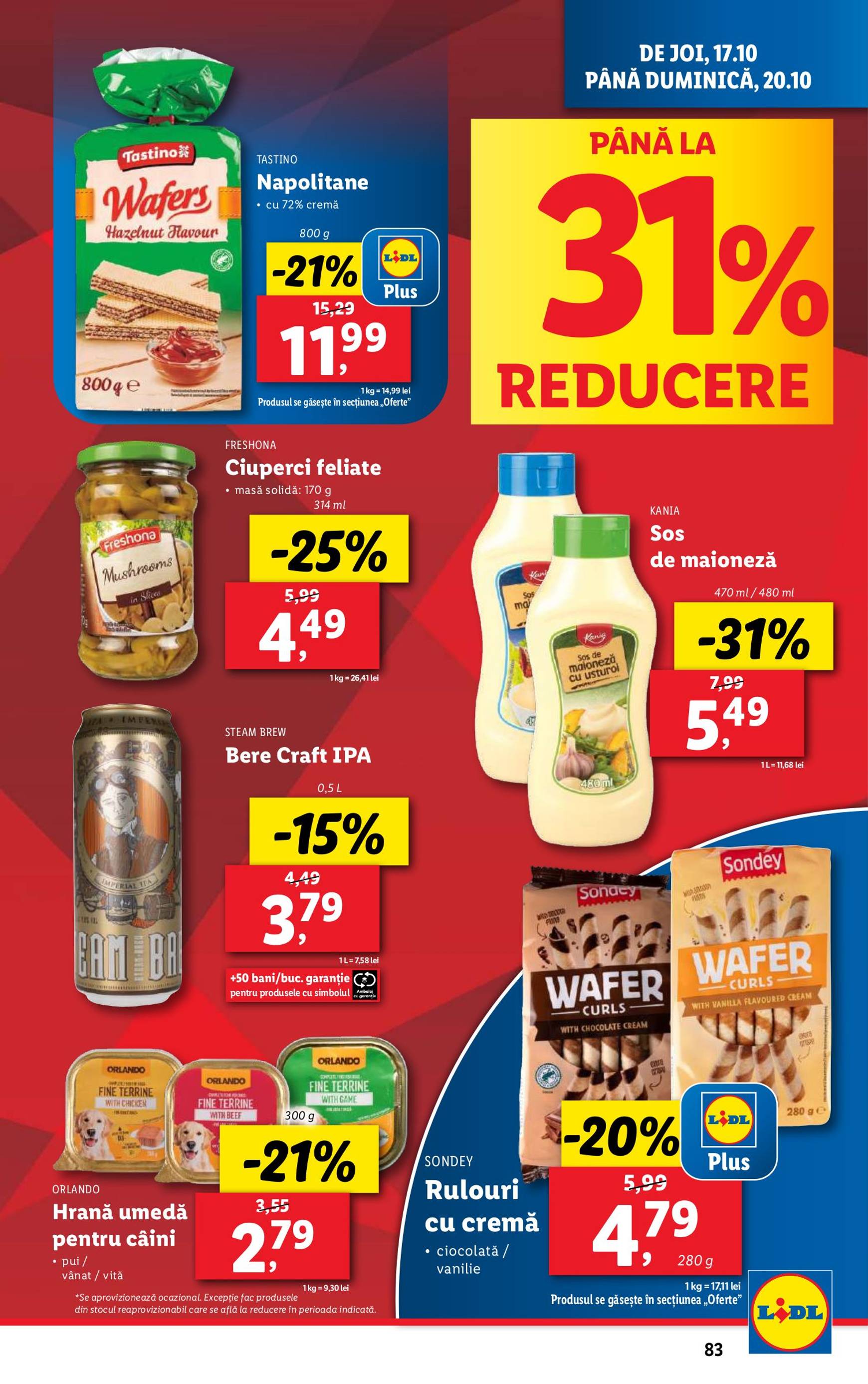 lidl - Catalog Lidl valabil din 14.10. - 20.10. - page: 83