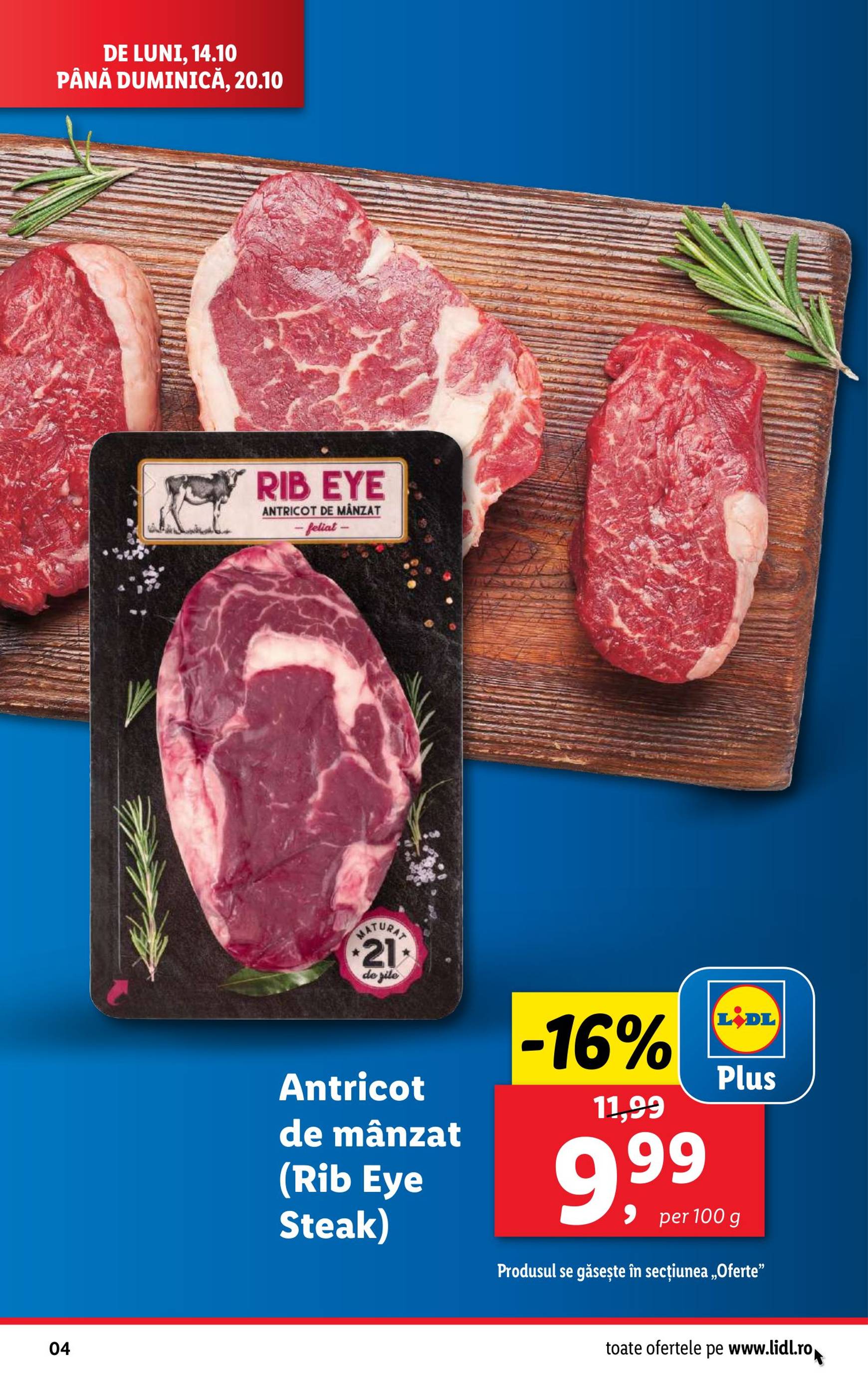 lidl - Catalog Lidl valabil din 14.10. - 20.10. - page: 4