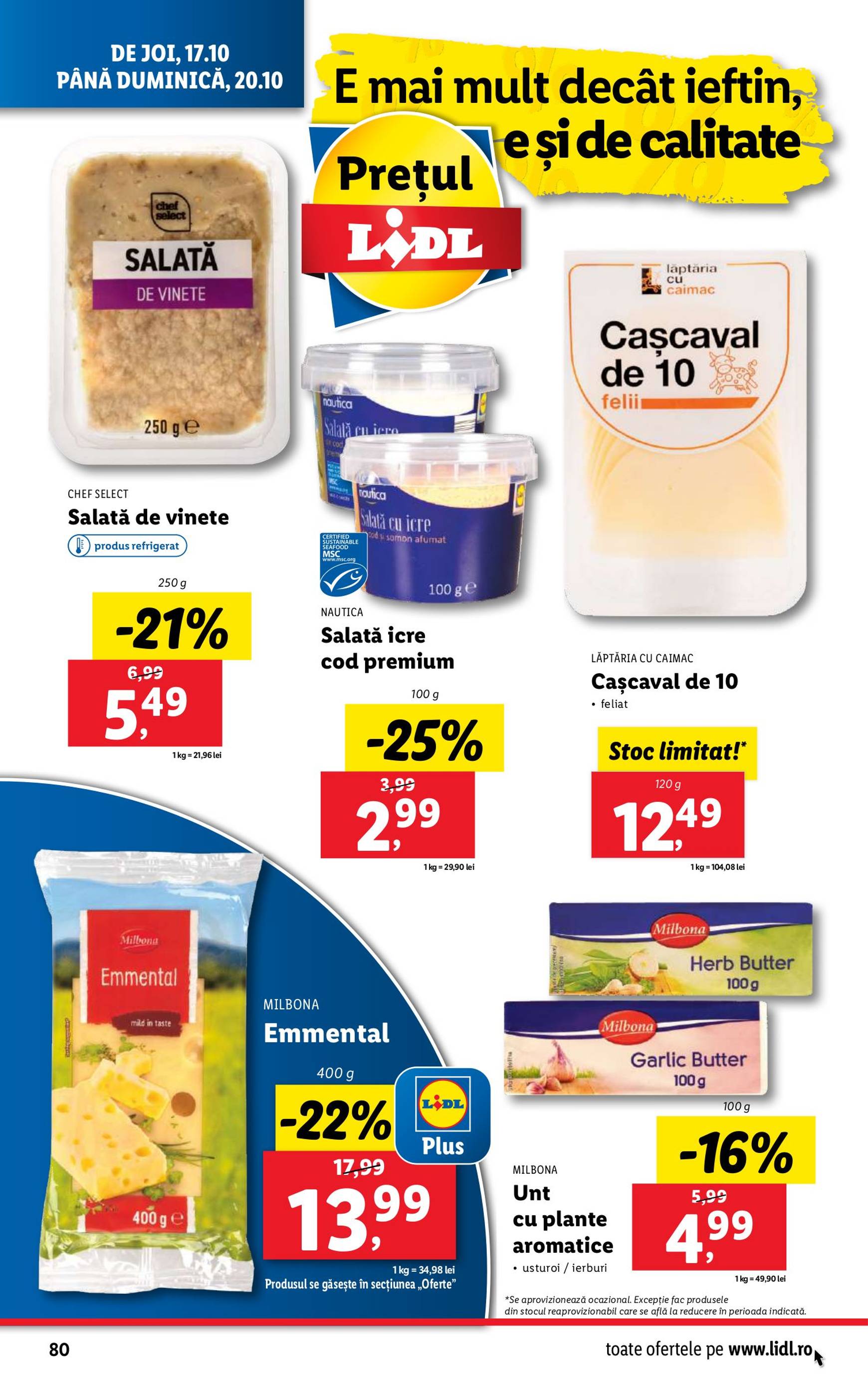 lidl - Catalog Lidl valabil din 14.10. - 20.10. - page: 80