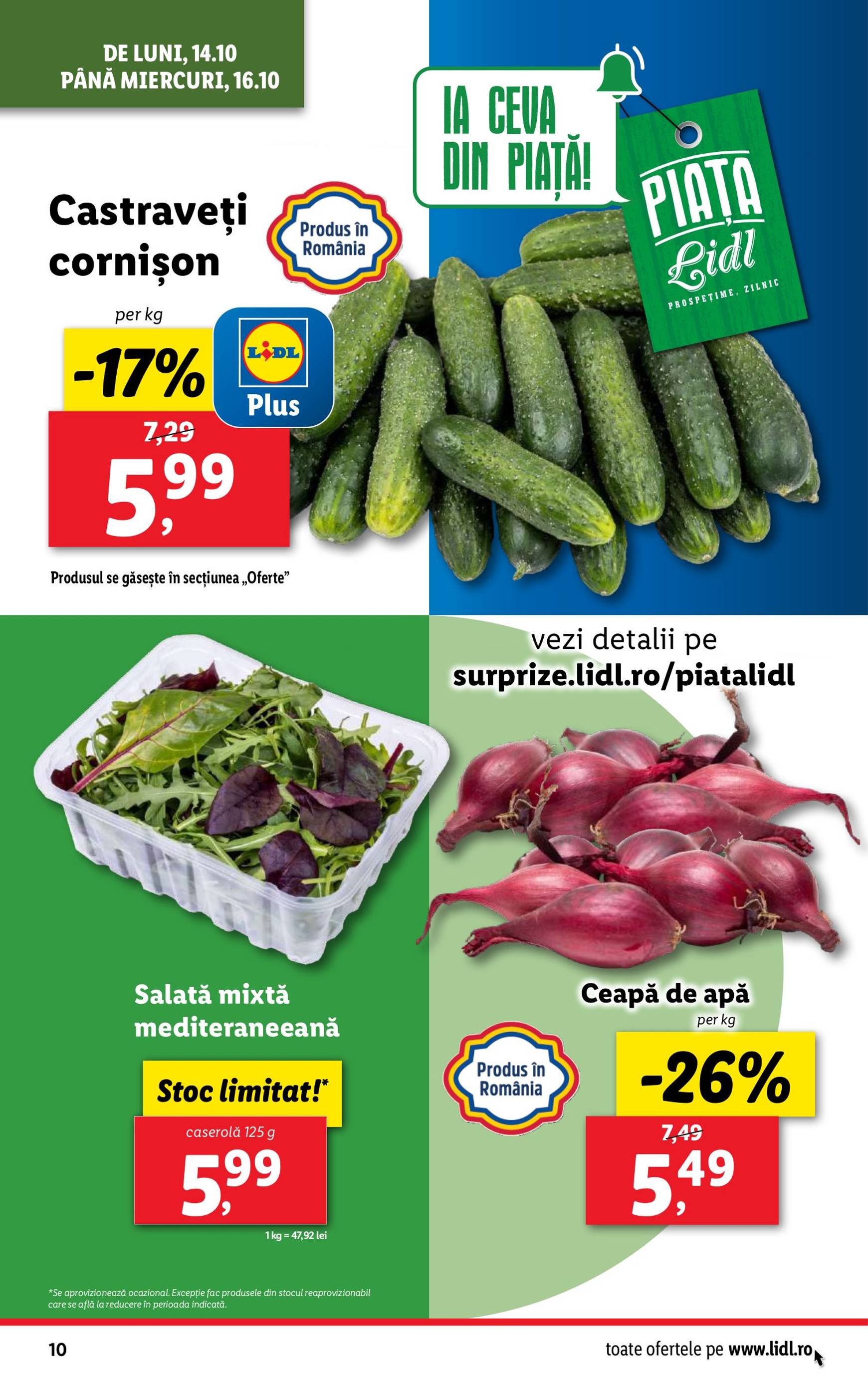 lidl - Catalog Lidl valabil din 14.10. - 20.10. - page: 10