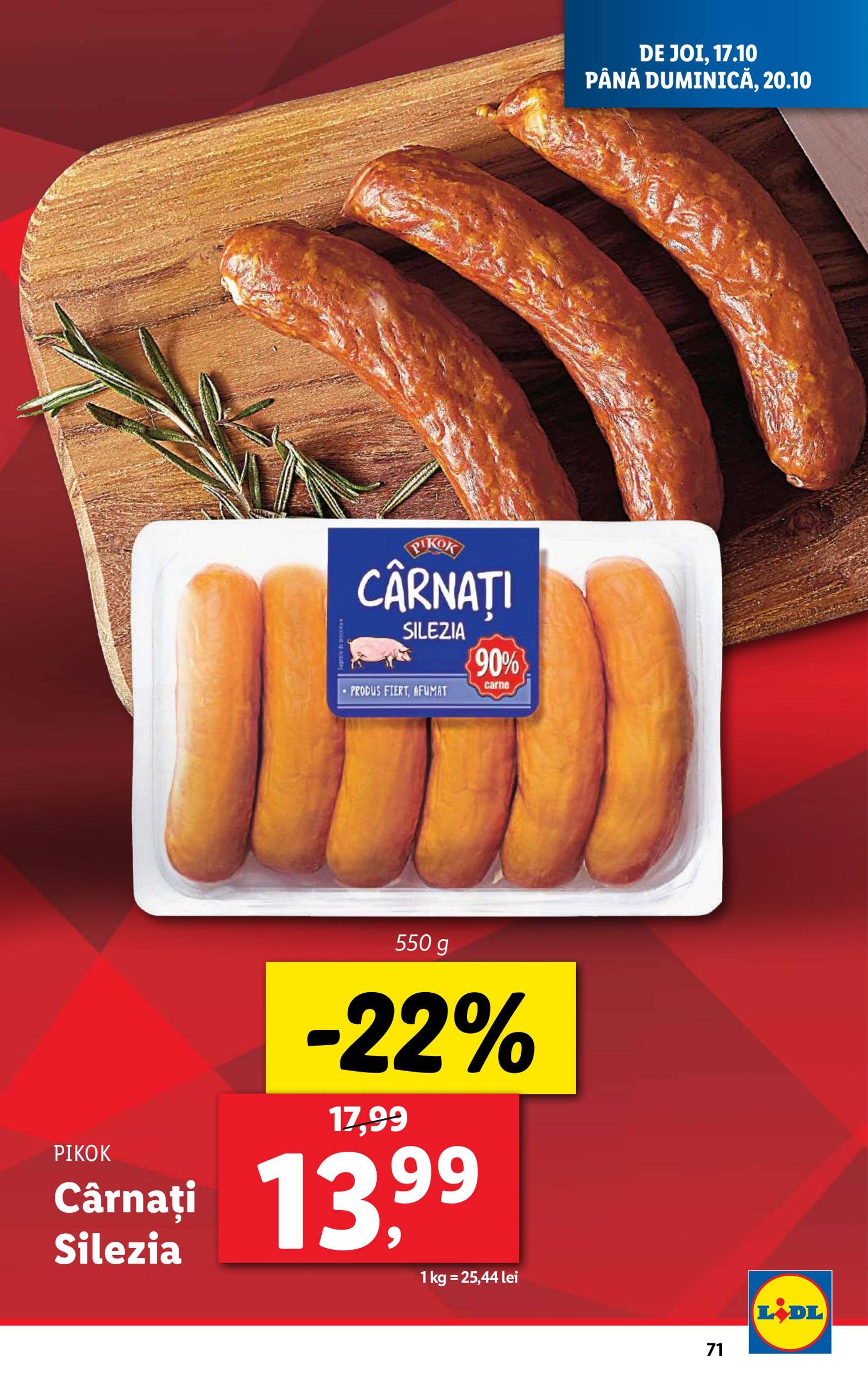 lidl - Catalog Lidl valabil din 14.10. - 20.10. - page: 71