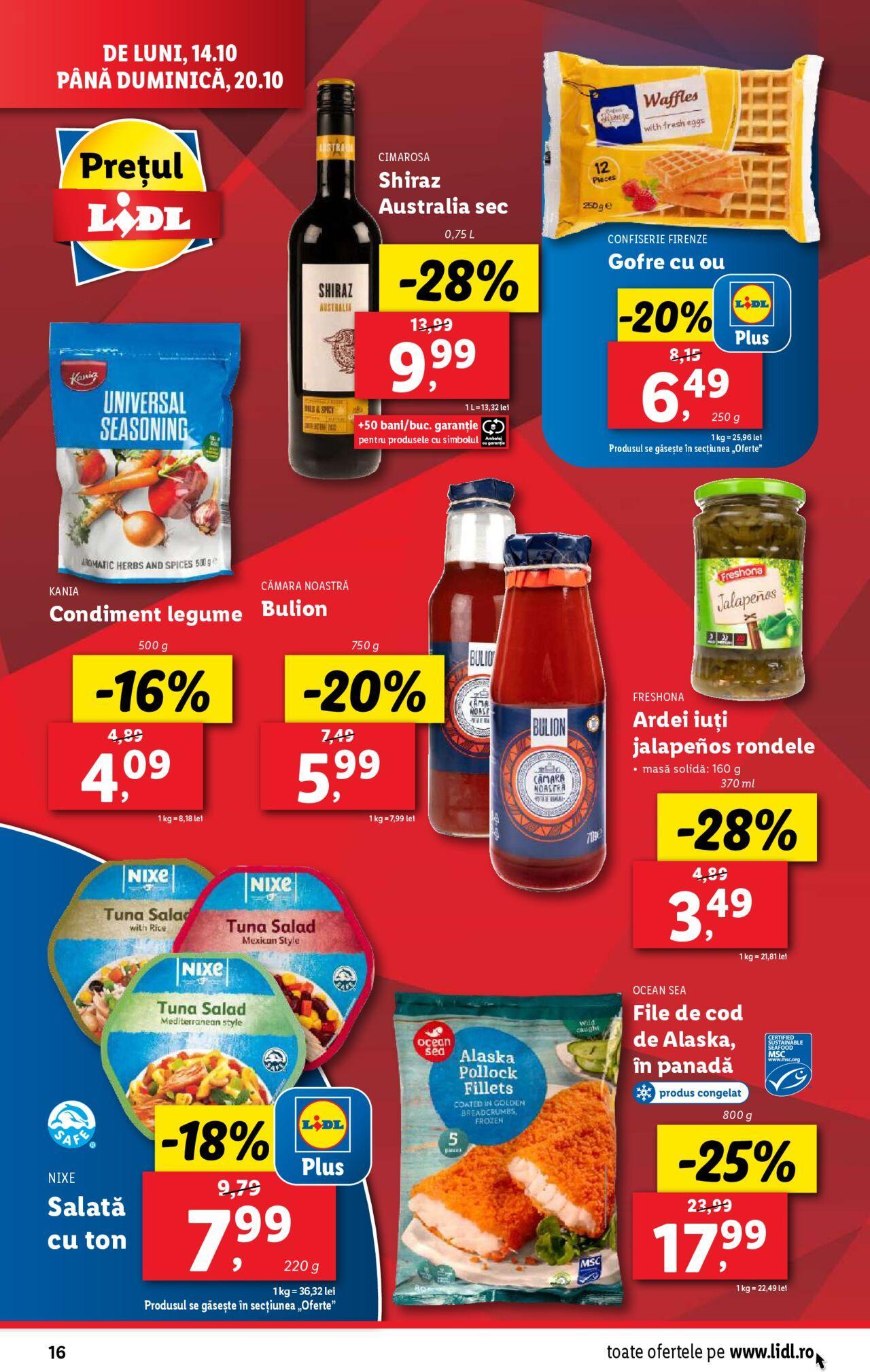 lidl - Catalog LIDL 14.10.2024 - 20.10.2024 - page: 16