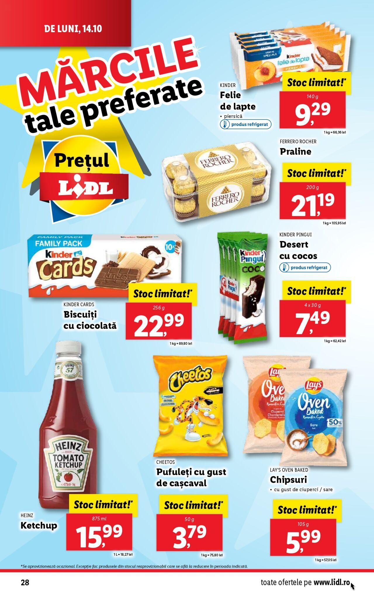 lidl - Catalog LIDL 14.10.2024 - 20.10.2024 - page: 28