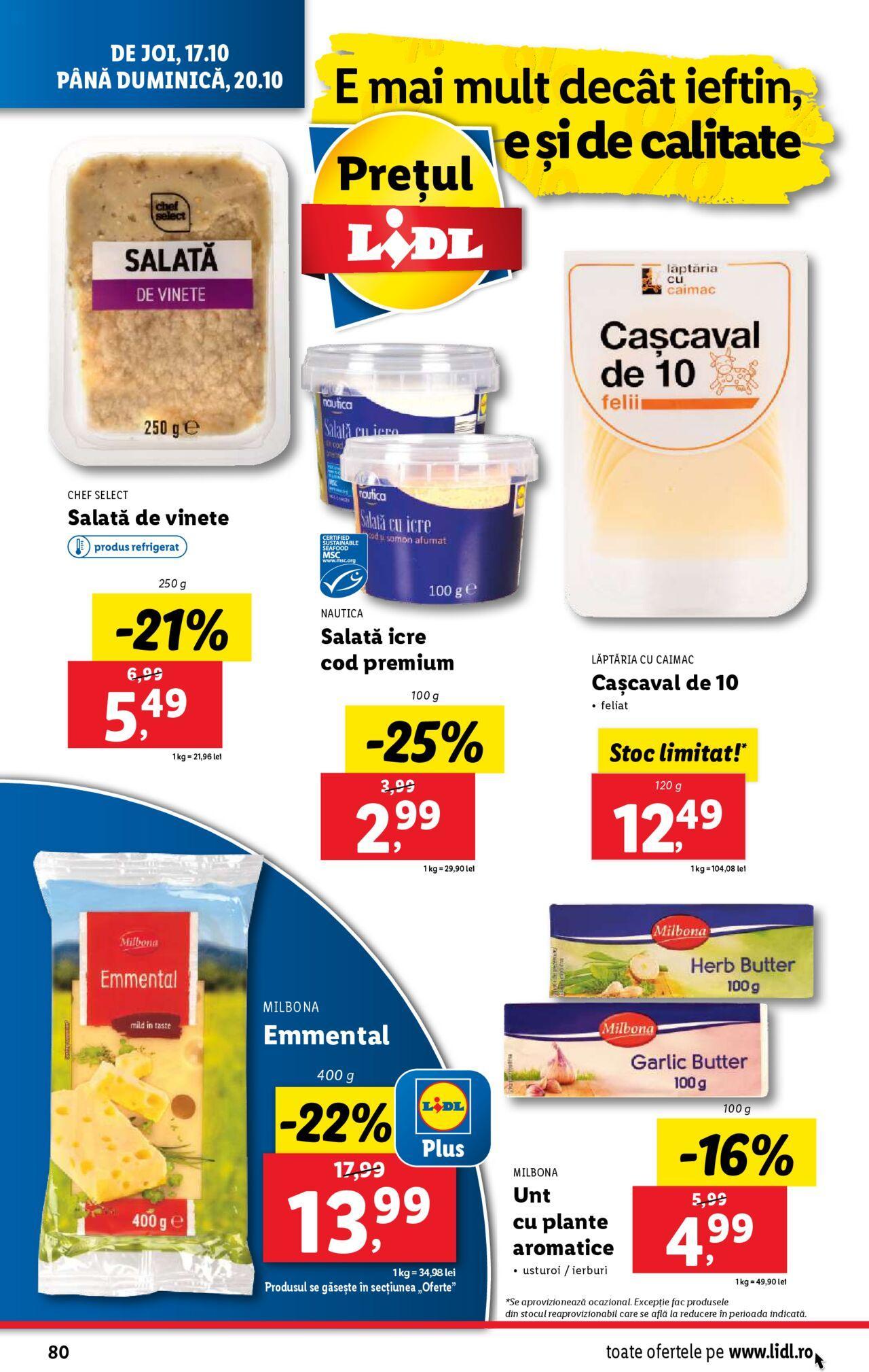 lidl - Catalog LIDL 14.10.2024 - 20.10.2024 - page: 80