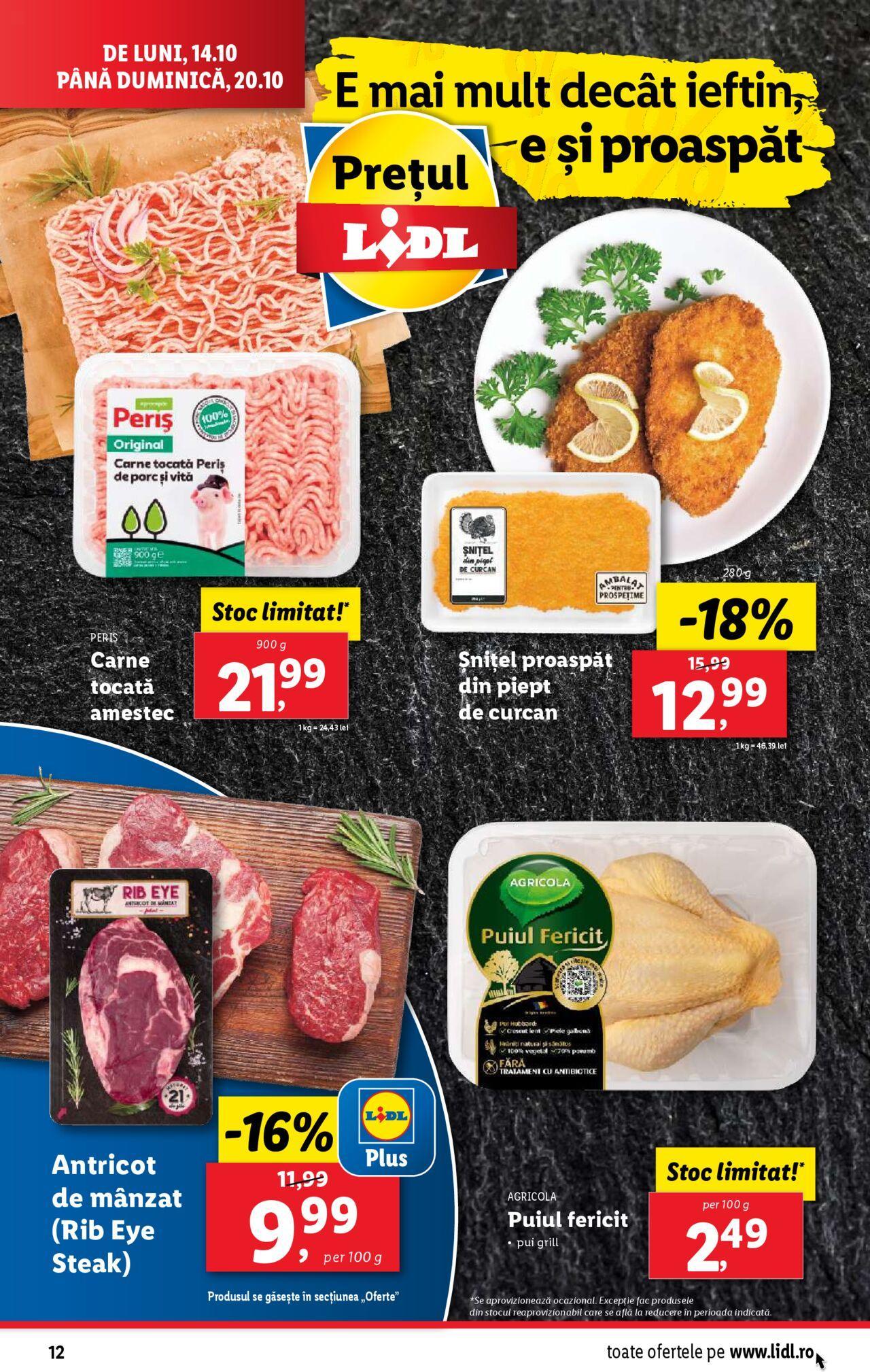 lidl - Catalog LIDL 14.10.2024 - 20.10.2024 - page: 12