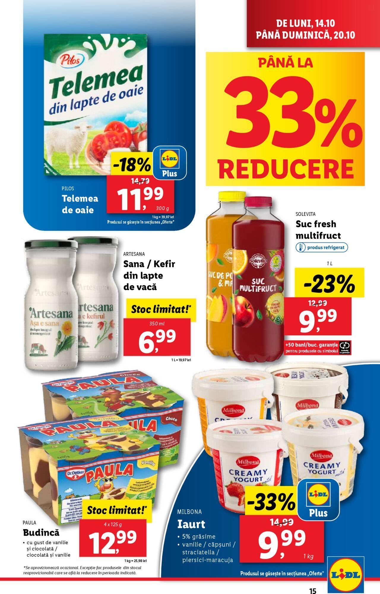 lidl - Catalog LIDL 14.10.2024 - 20.10.2024 - page: 15