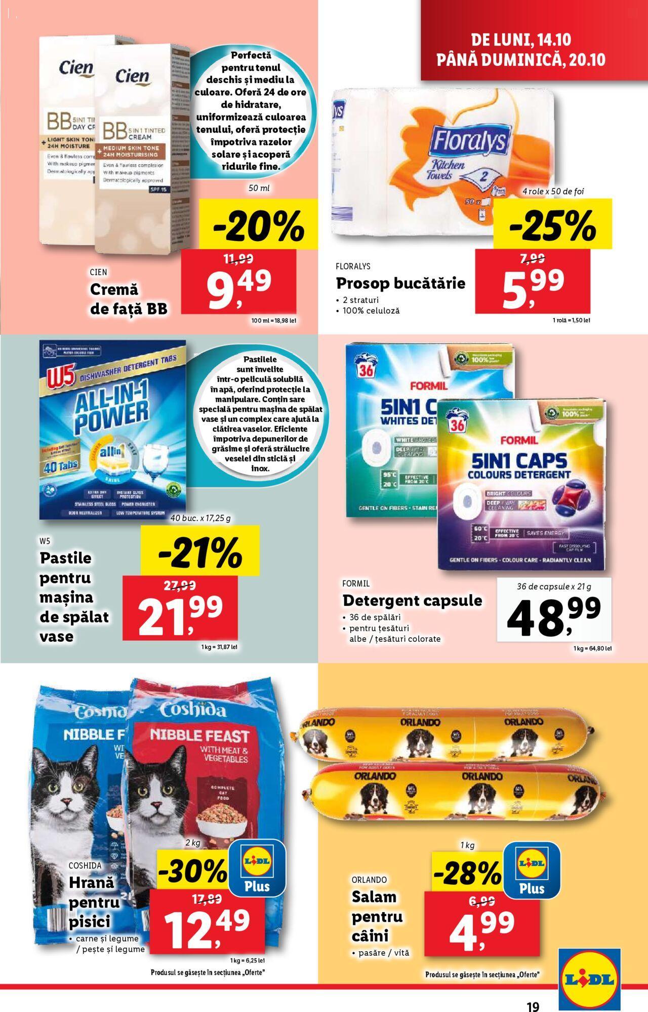 lidl - Catalog LIDL 14.10.2024 - 20.10.2024 - page: 19