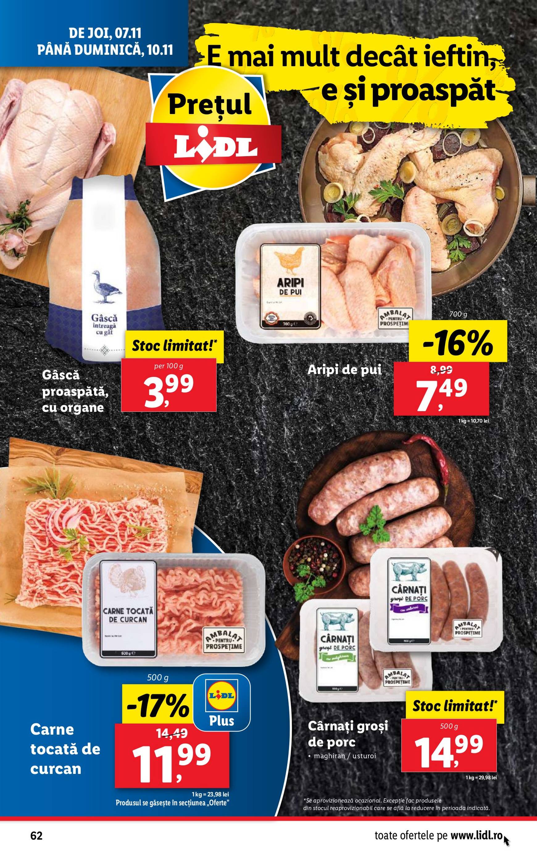 lidl - Catalog Lidl valabil din 04.11. - 10.11. - page: 62