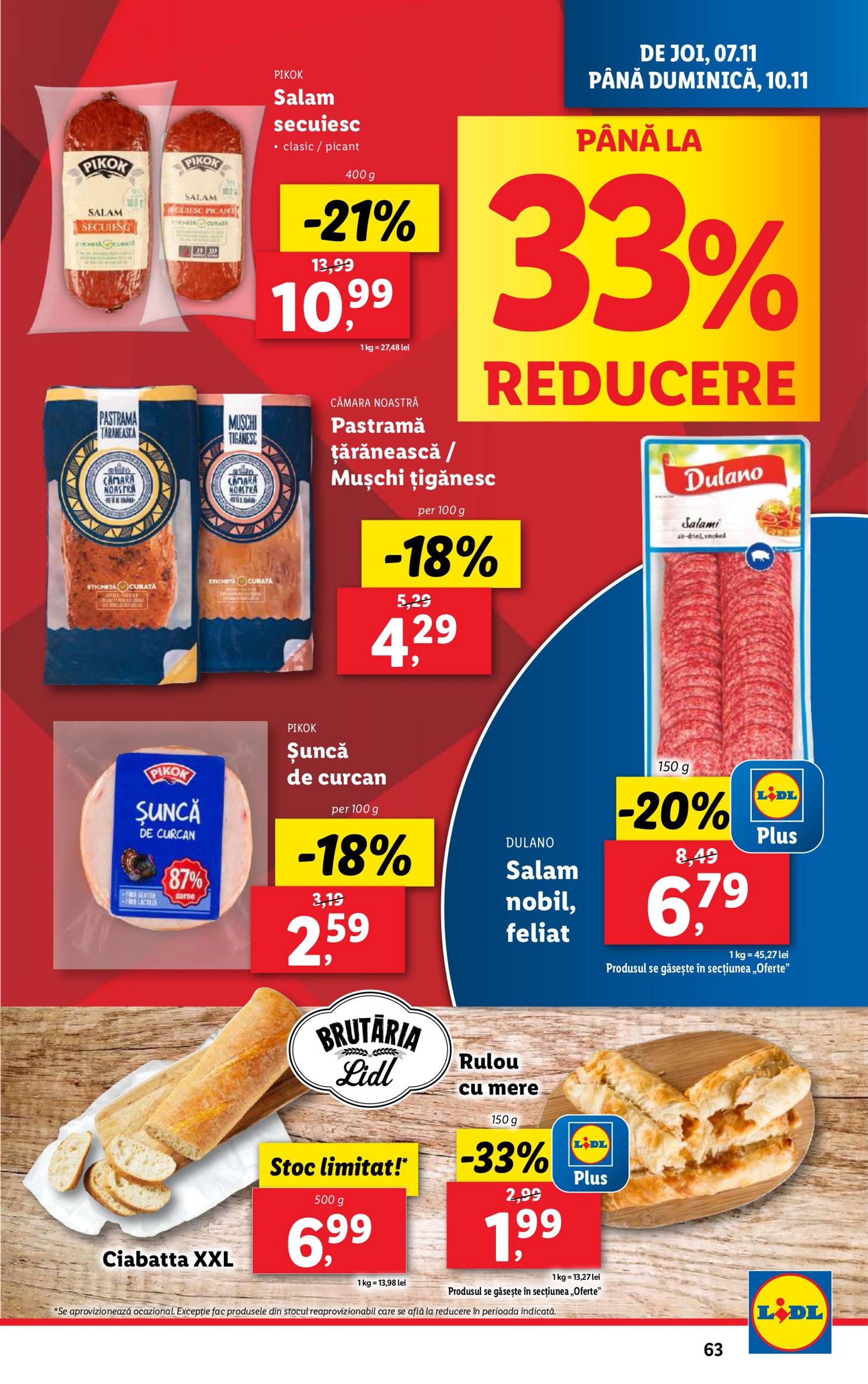 lidl - Catalog Lidl valabil din 04.11. - 10.11. - page: 63