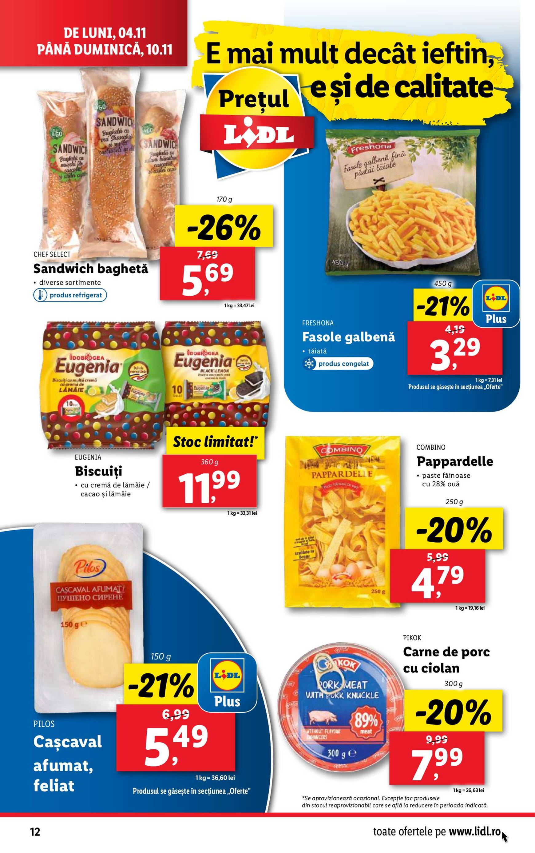 lidl - Catalog Lidl valabil din 04.11. - 10.11. - page: 12