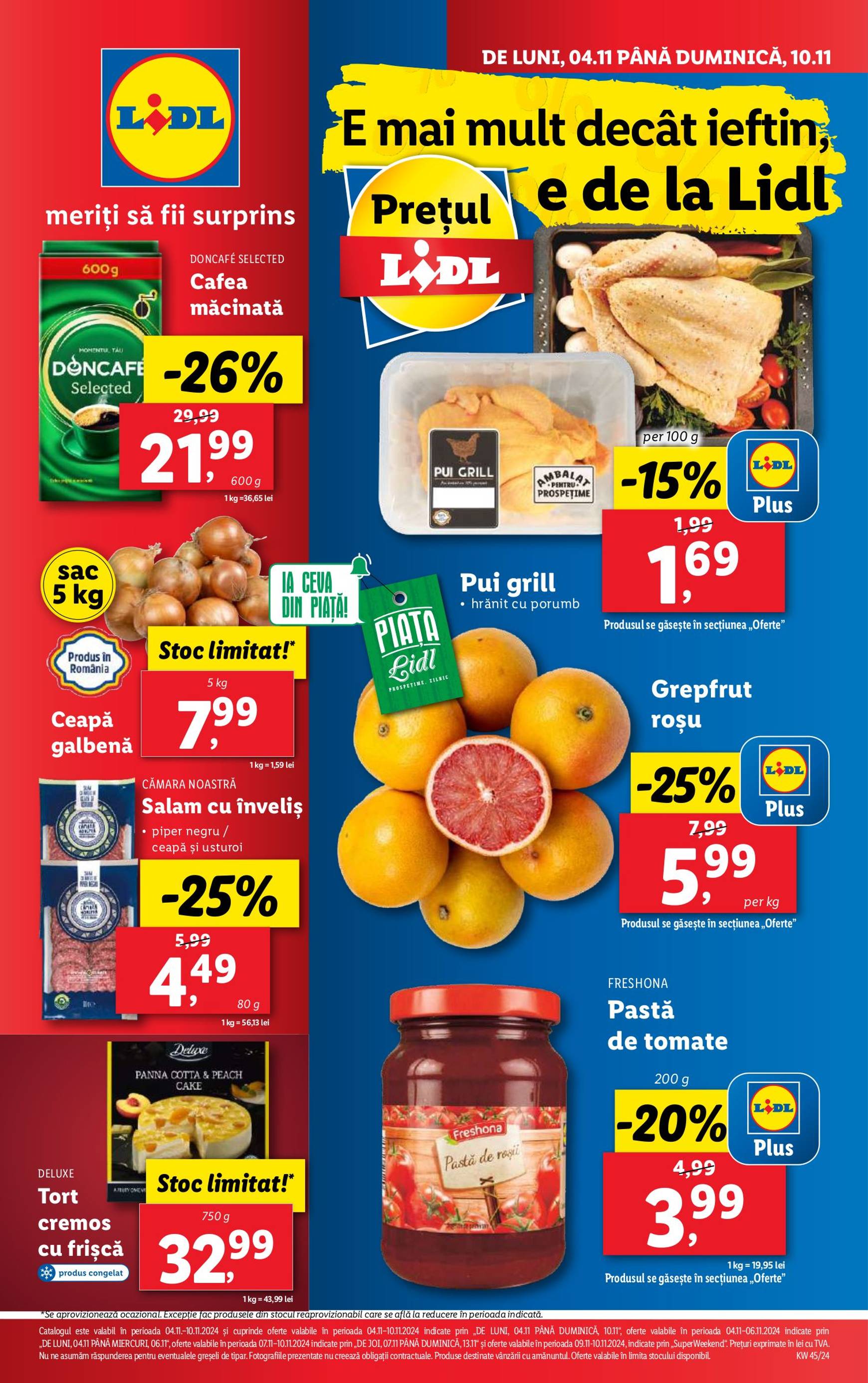 lidl - Catalog Lidl valabil din 04.11. - 10.11.