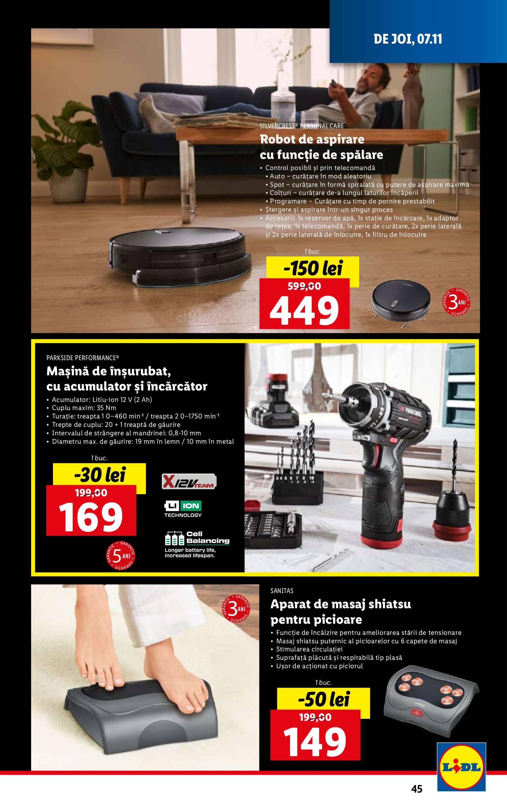 lidl - Catalog Lidl valabil din 04.11. - 10.11. - page: 45