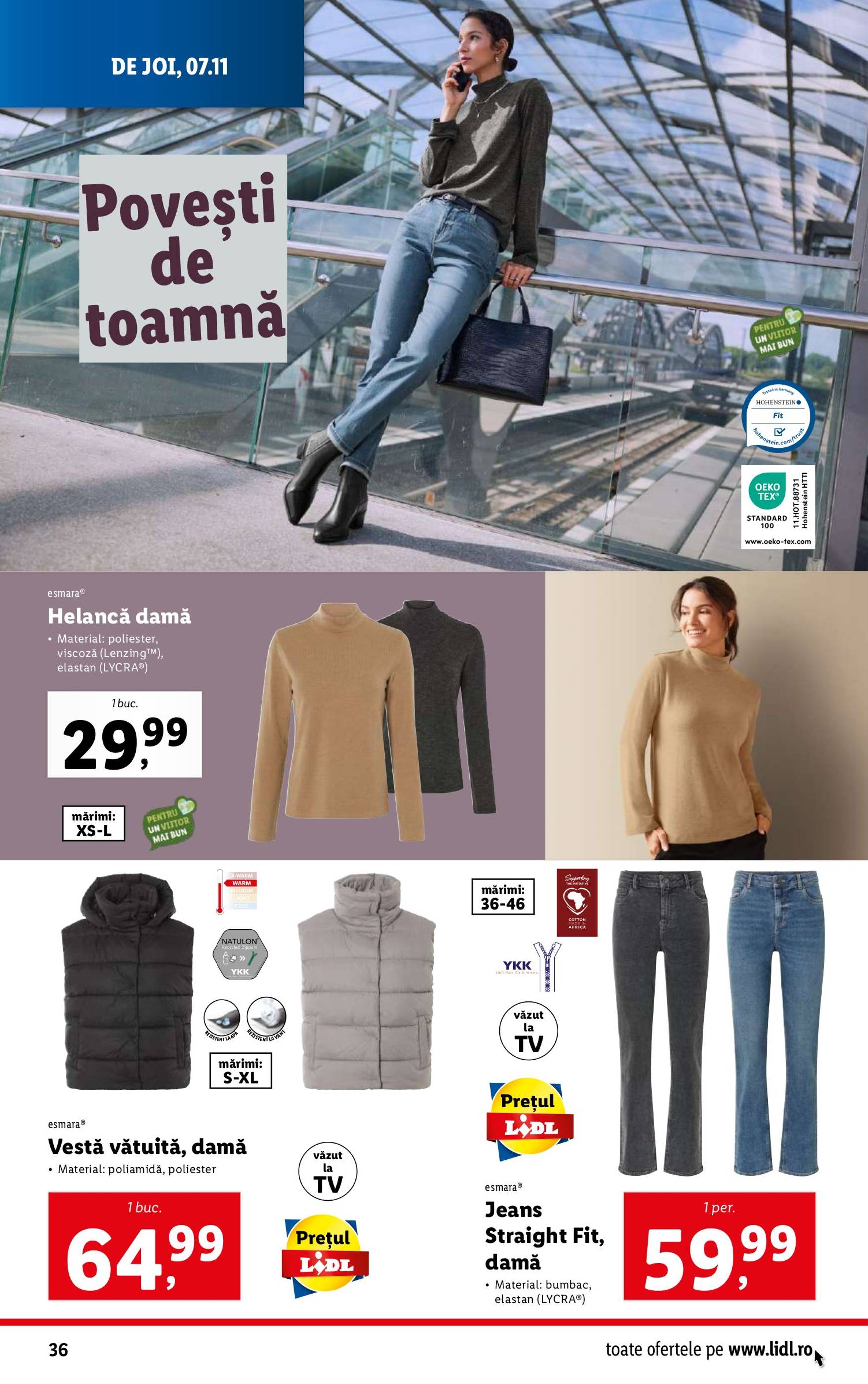 lidl - Catalog Lidl valabil din 04.11. - 10.11. - page: 36