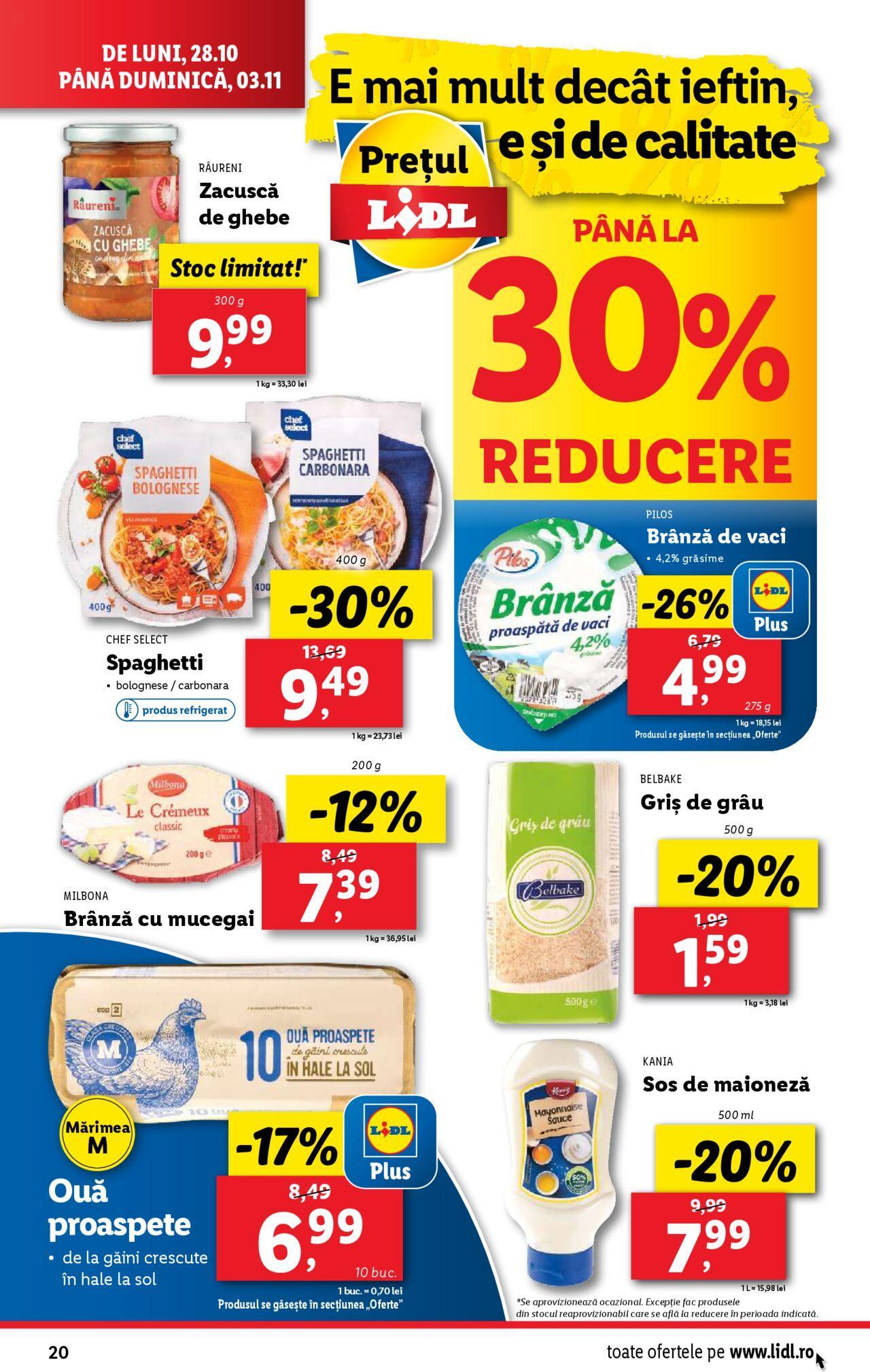 lidl - Catalog LIDL 28.10.2024 - 03.11.2024 - page: 20