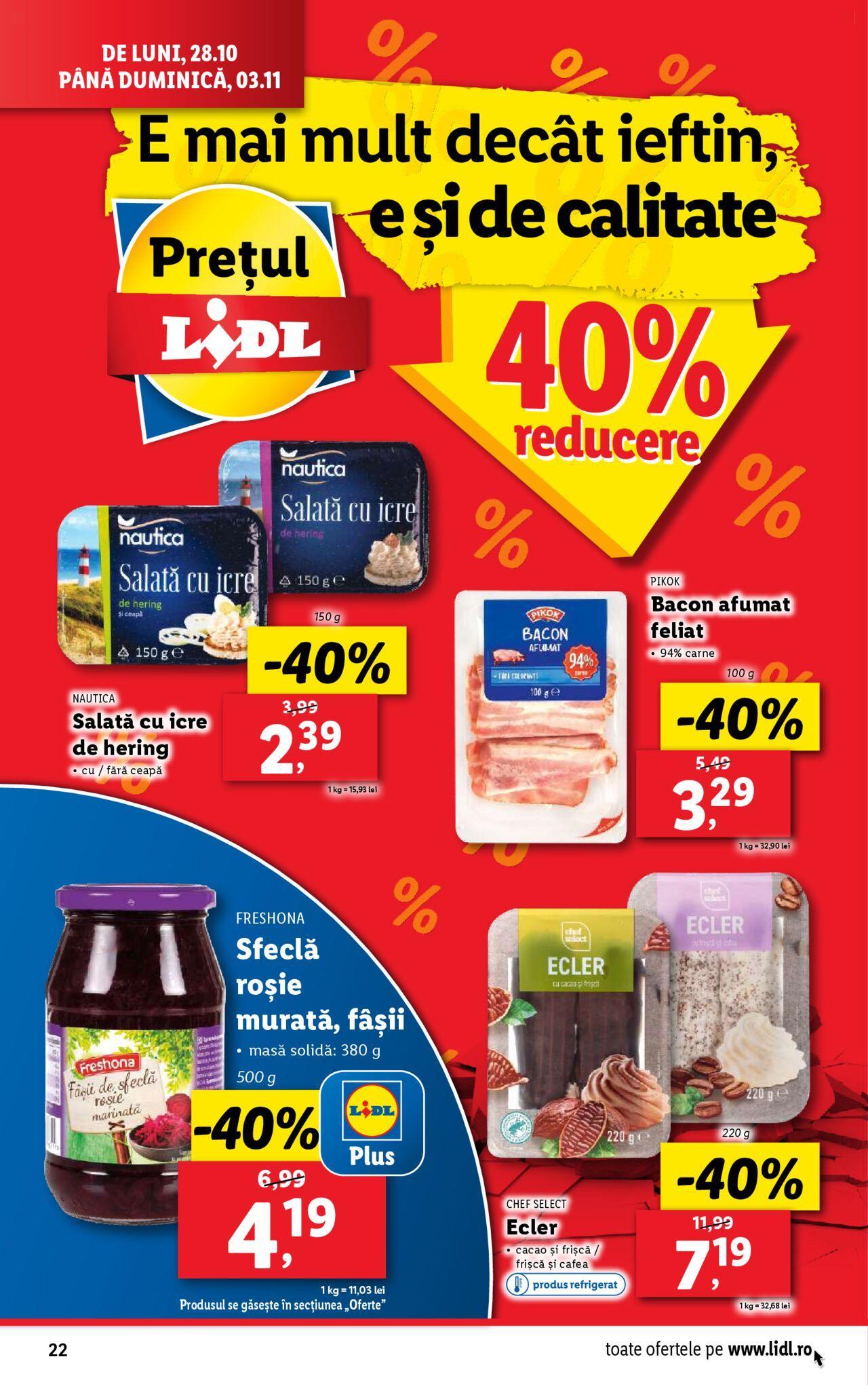 lidl - Catalog LIDL 28.10.2024 - 03.11.2024 - page: 22