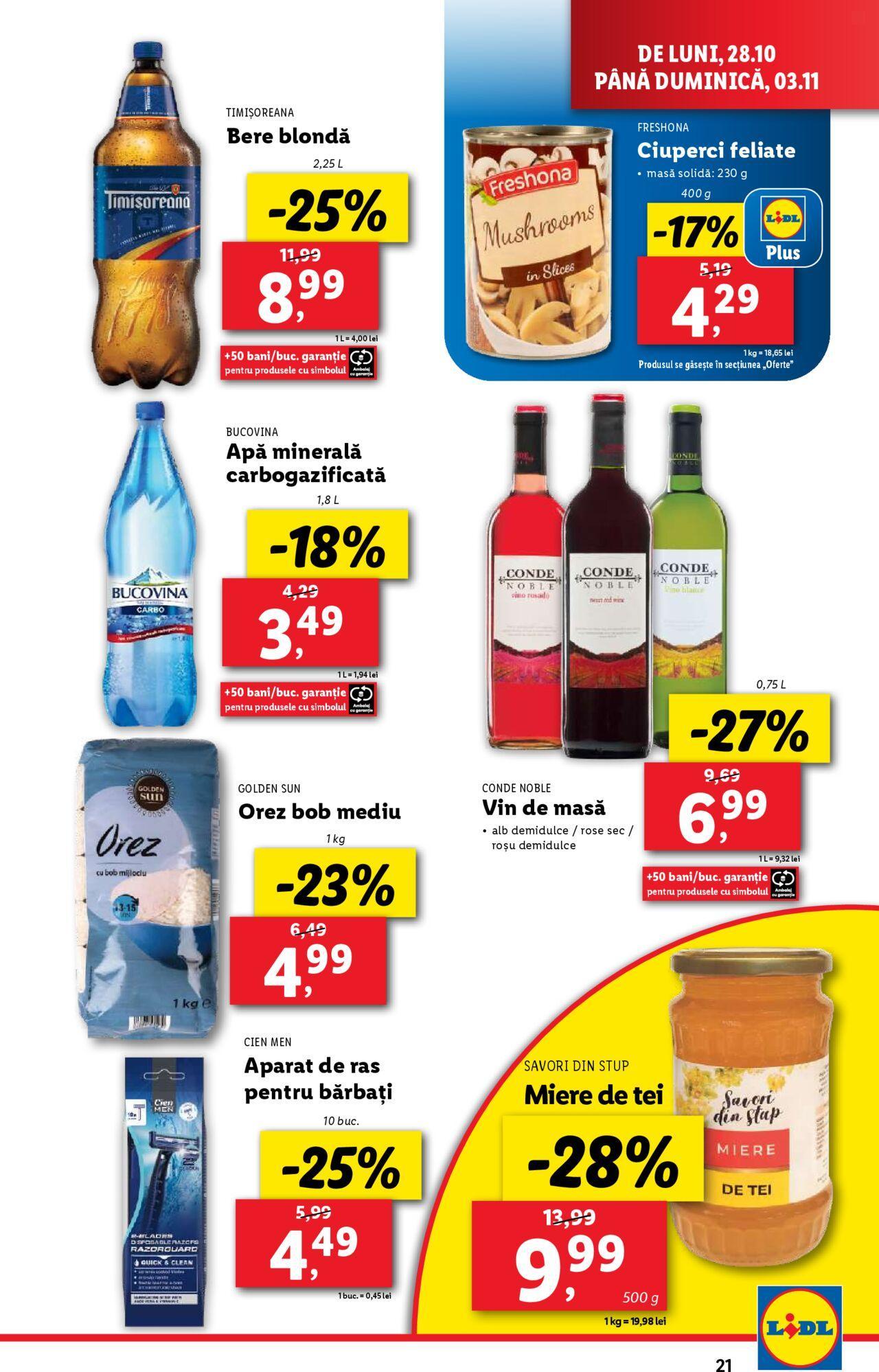 lidl - Catalog LIDL 28.10.2024 - 03.11.2024 - page: 21