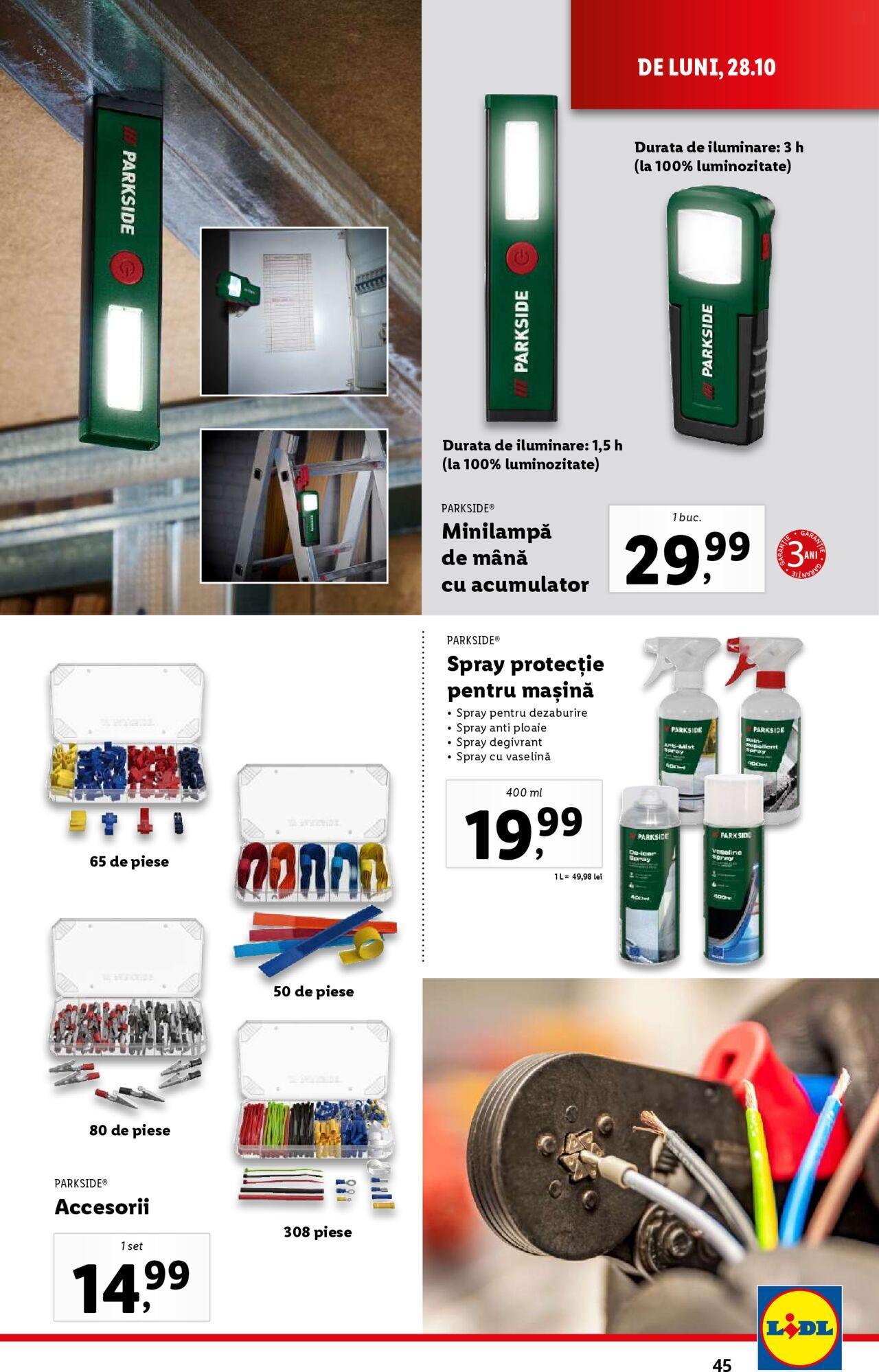 lidl - Catalog LIDL 28.10.2024 - 03.11.2024 - page: 45