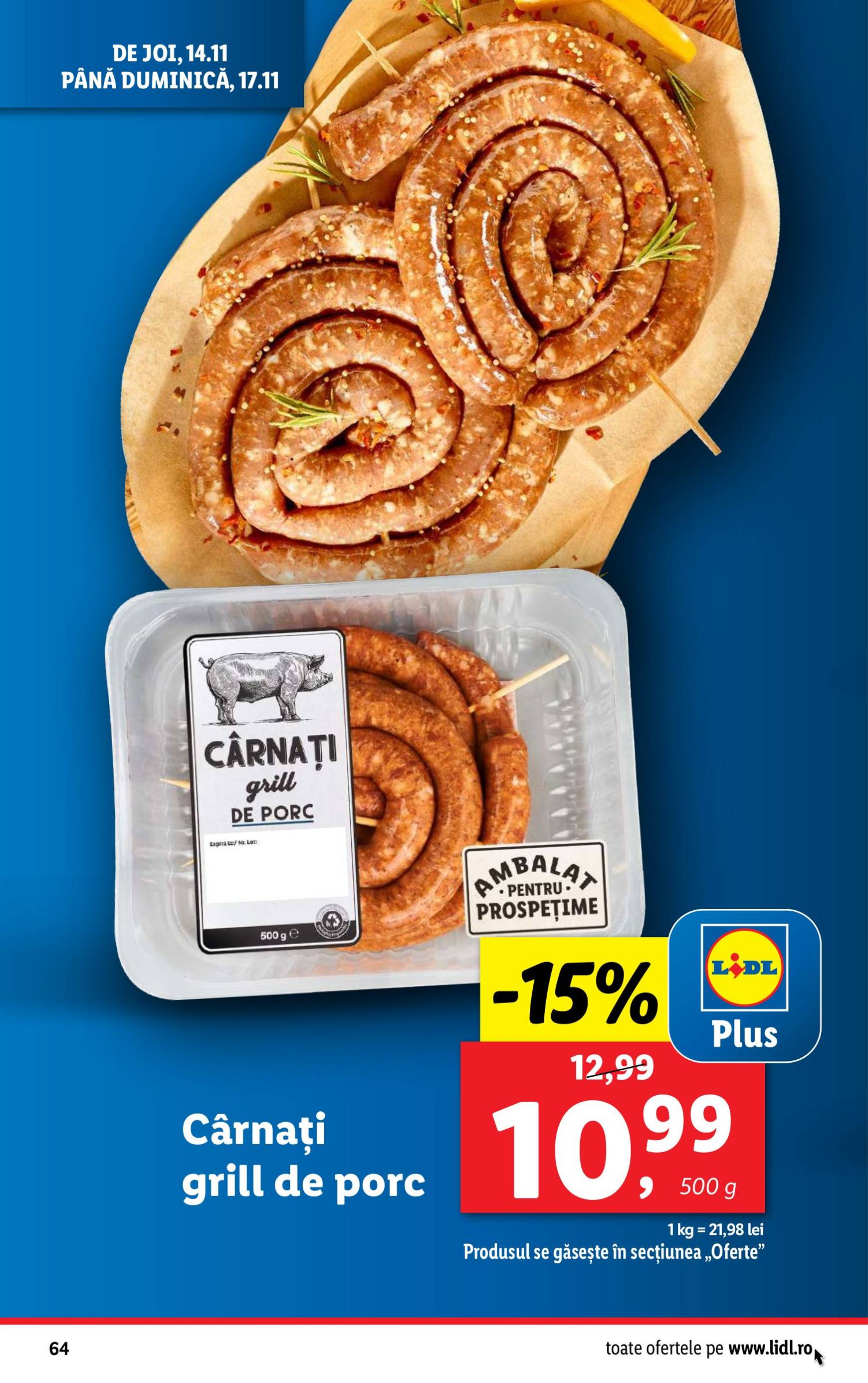 lidl - Catalog Lidl valabil din 11.11. - 17.11. - page: 64