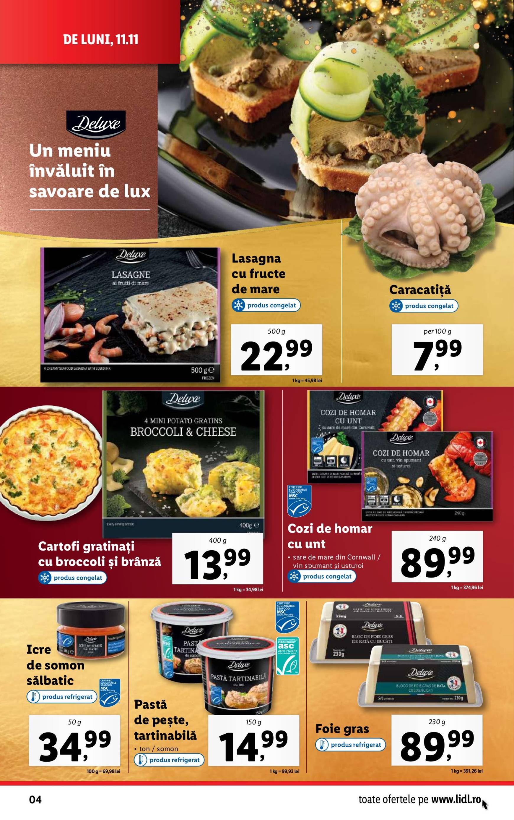 lidl - Catalog Lidl valabil din 11.11. - 17.11. - page: 4