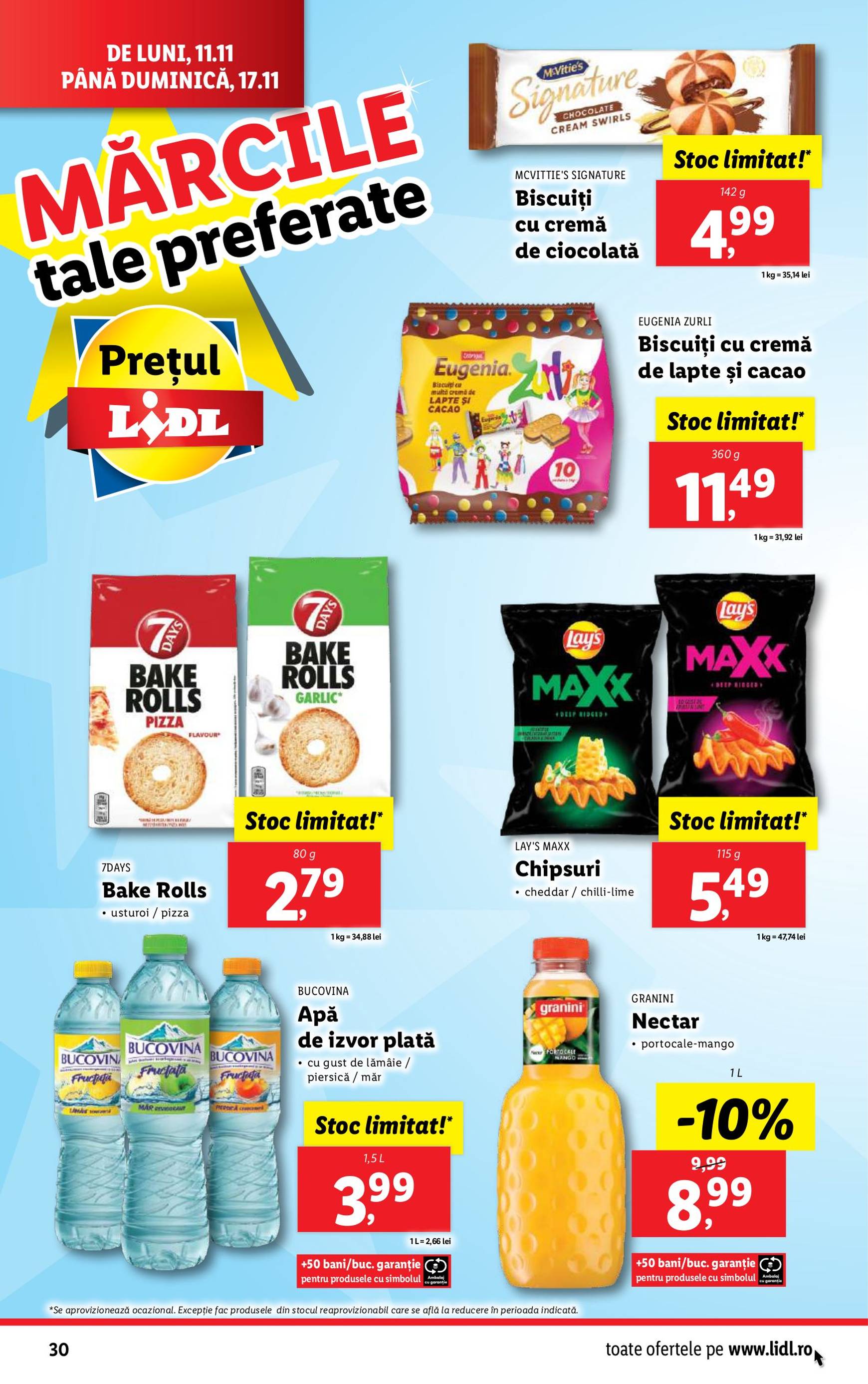 lidl - Catalog Lidl valabil din 11.11. - 17.11. - page: 30