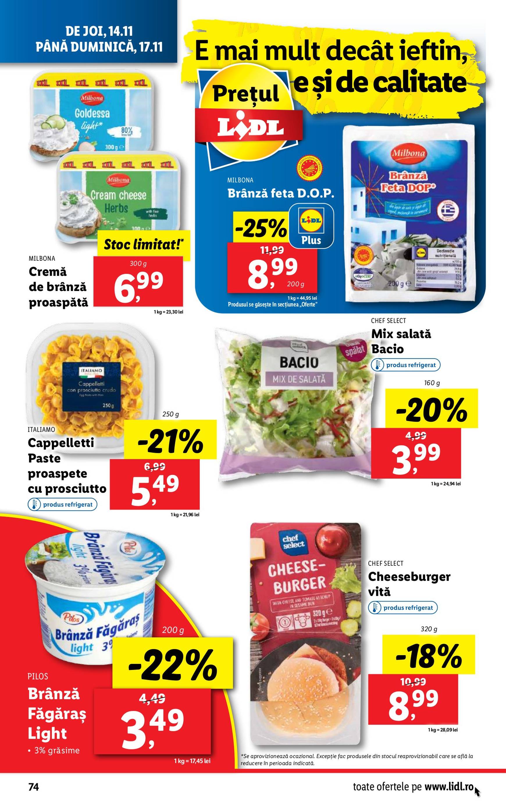 lidl - Catalog Lidl valabil din 11.11. - 17.11. - page: 74