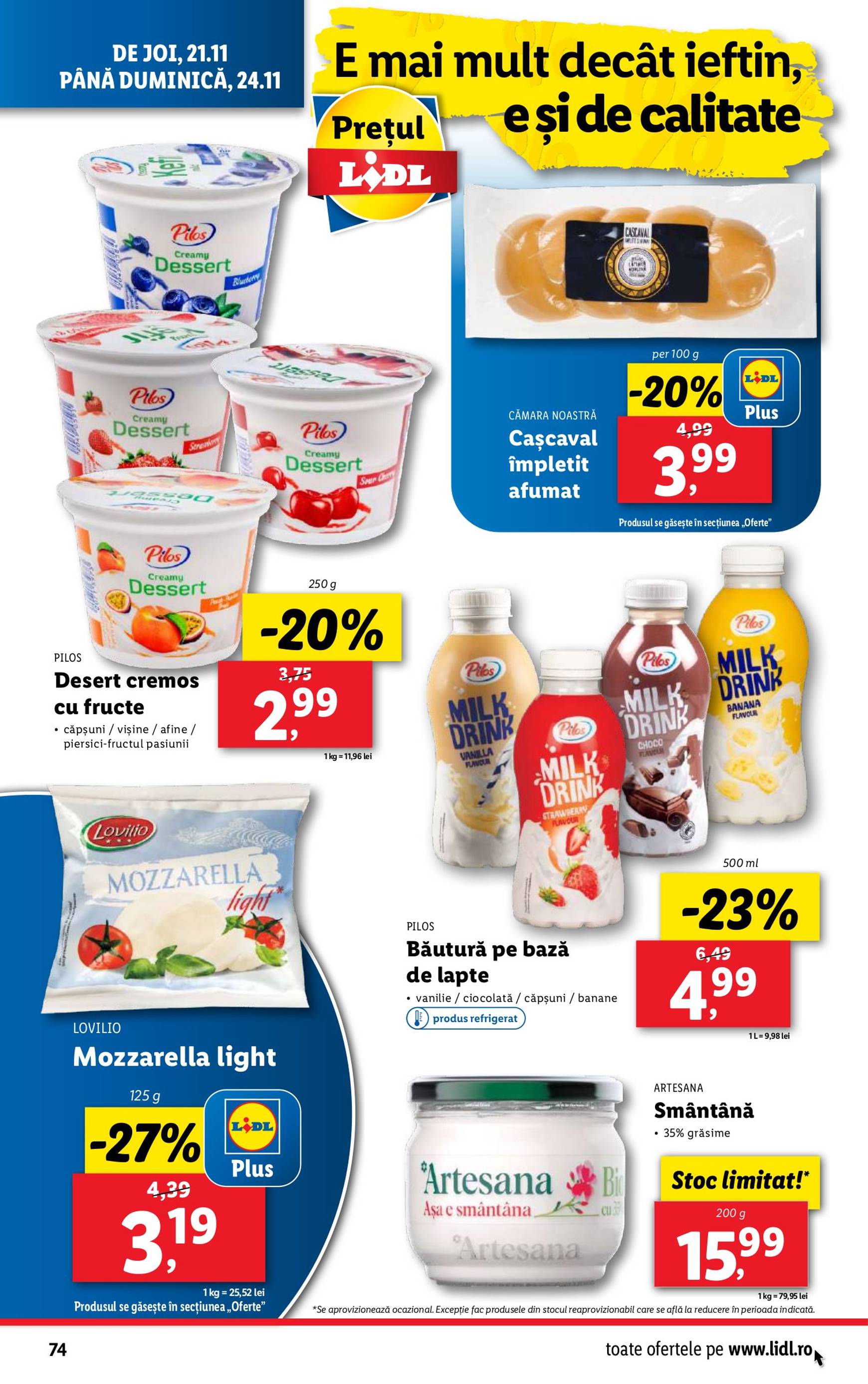 lidl - Catalog Lidl valabil din 18.11. - 24.11. - page: 74