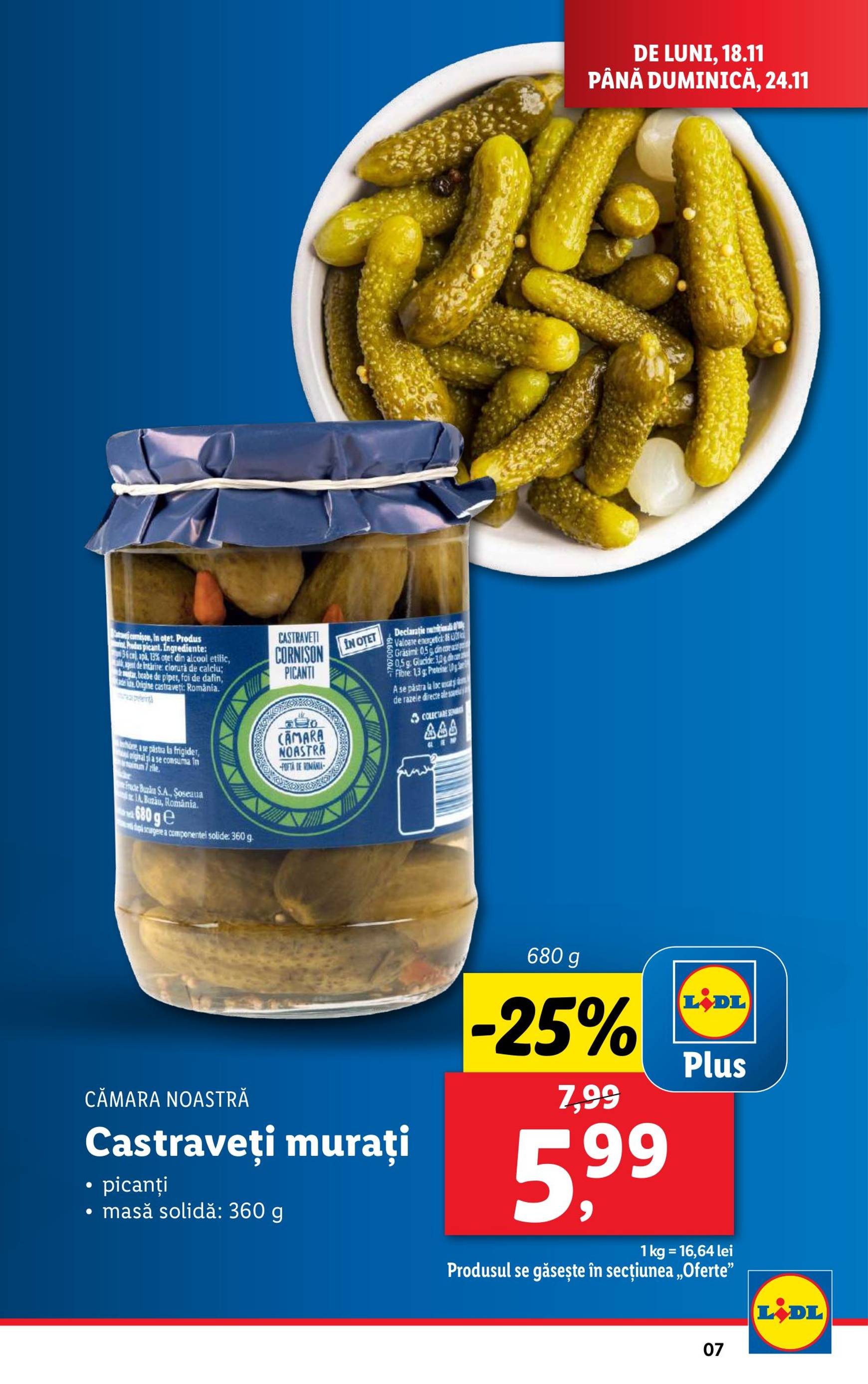 lidl - Catalog Lidl valabil din 18.11. - 24.11. - page: 7