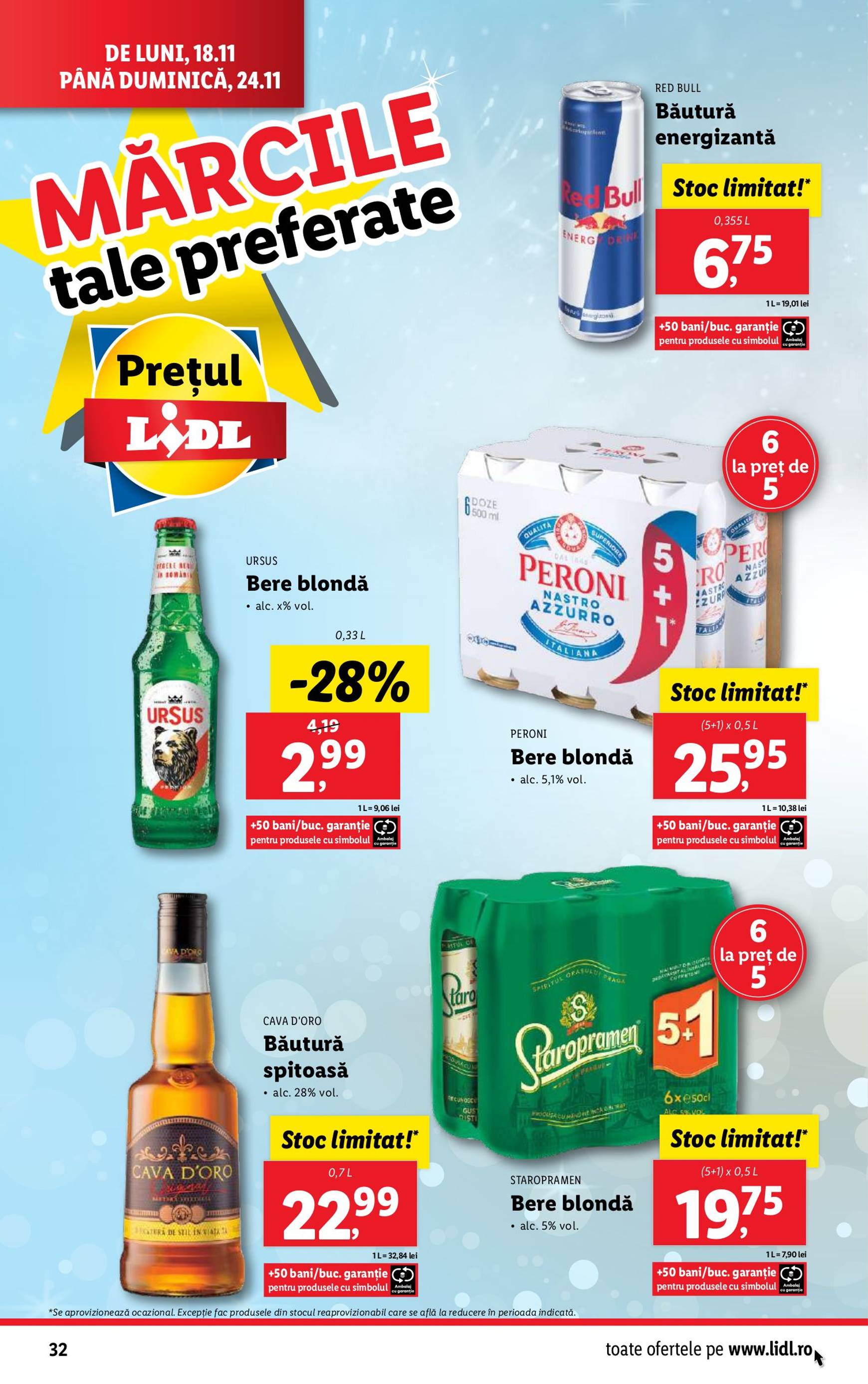 lidl - Catalog Lidl valabil din 18.11. - 24.11. - page: 32