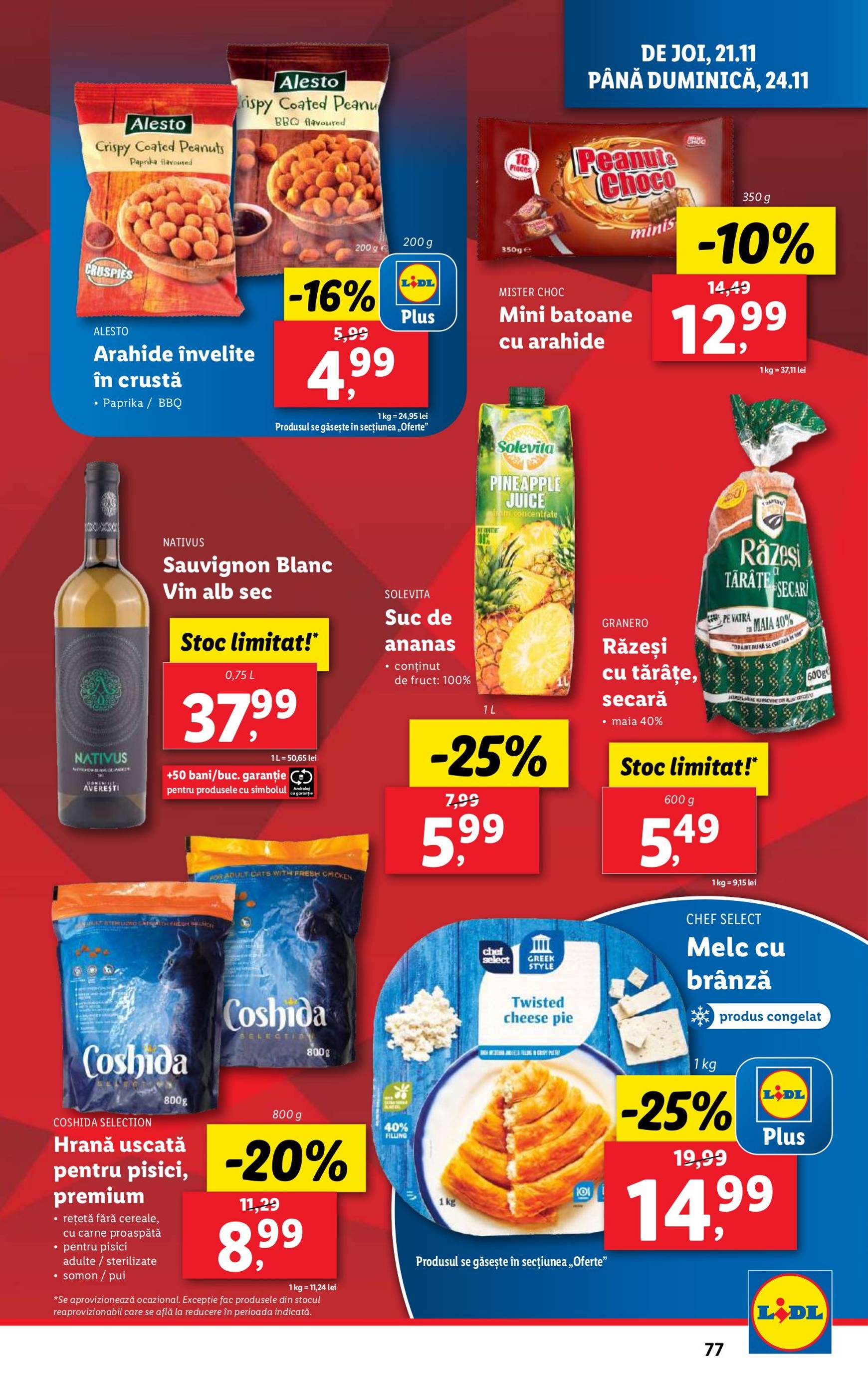 lidl - Catalog Lidl valabil din 18.11. - 24.11. - page: 77