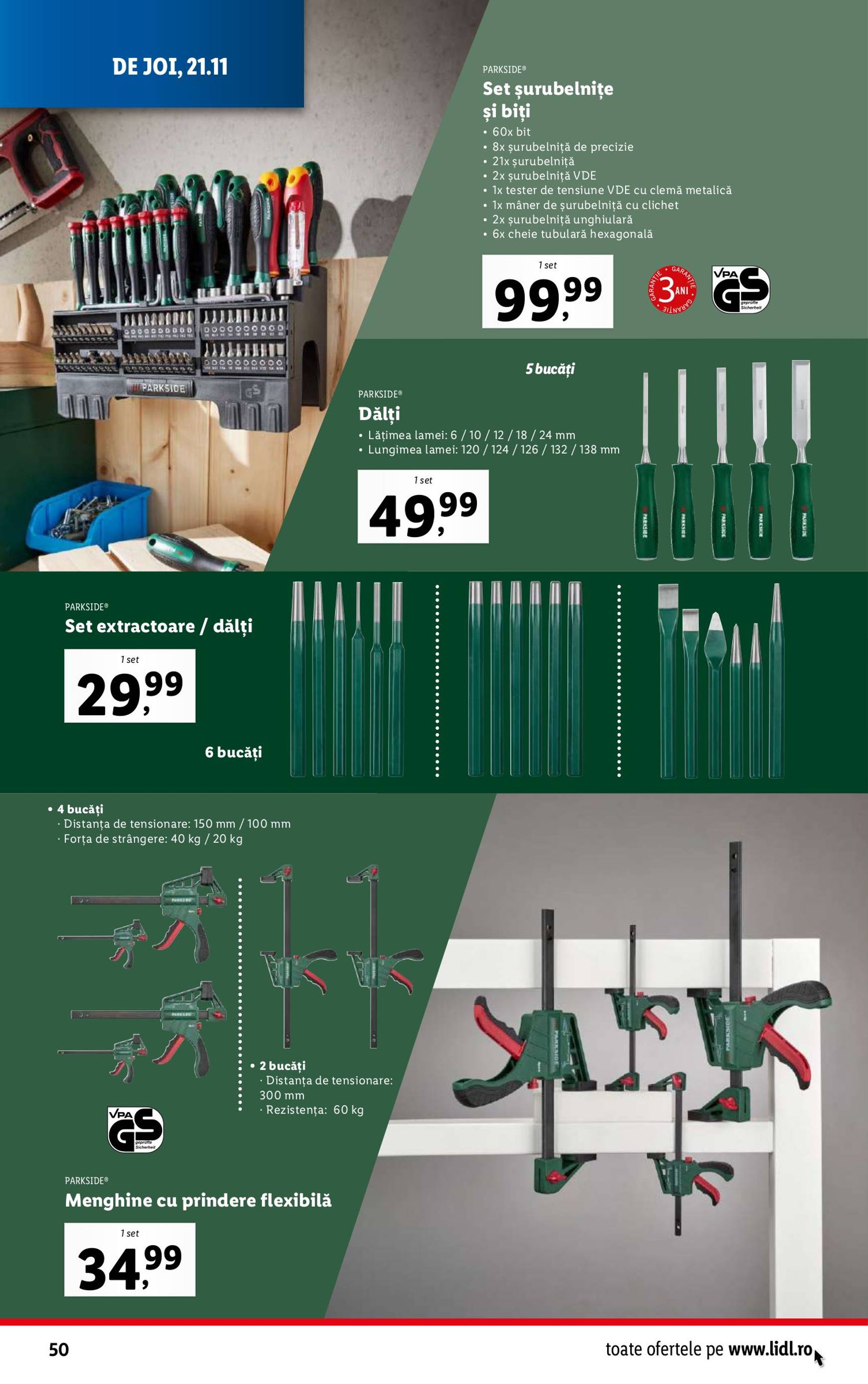 lidl - Catalog Lidl valabil din 18.11. - 24.11. - page: 50