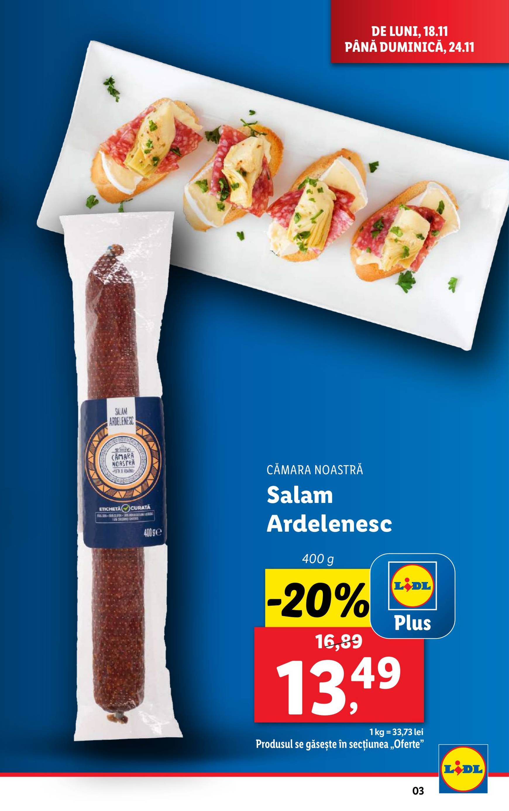 lidl - Catalog Lidl valabil din 18.11. - 24.11. - page: 3